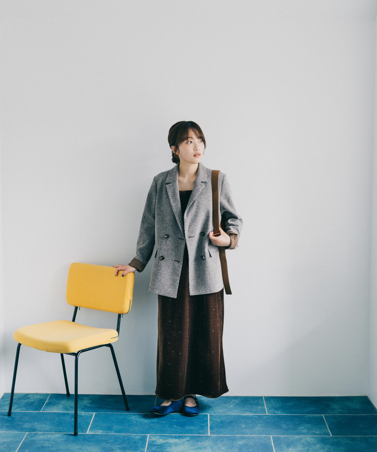 FUDGE10月号掲載＞ツイードライクジャケット | N. Natural Beauty