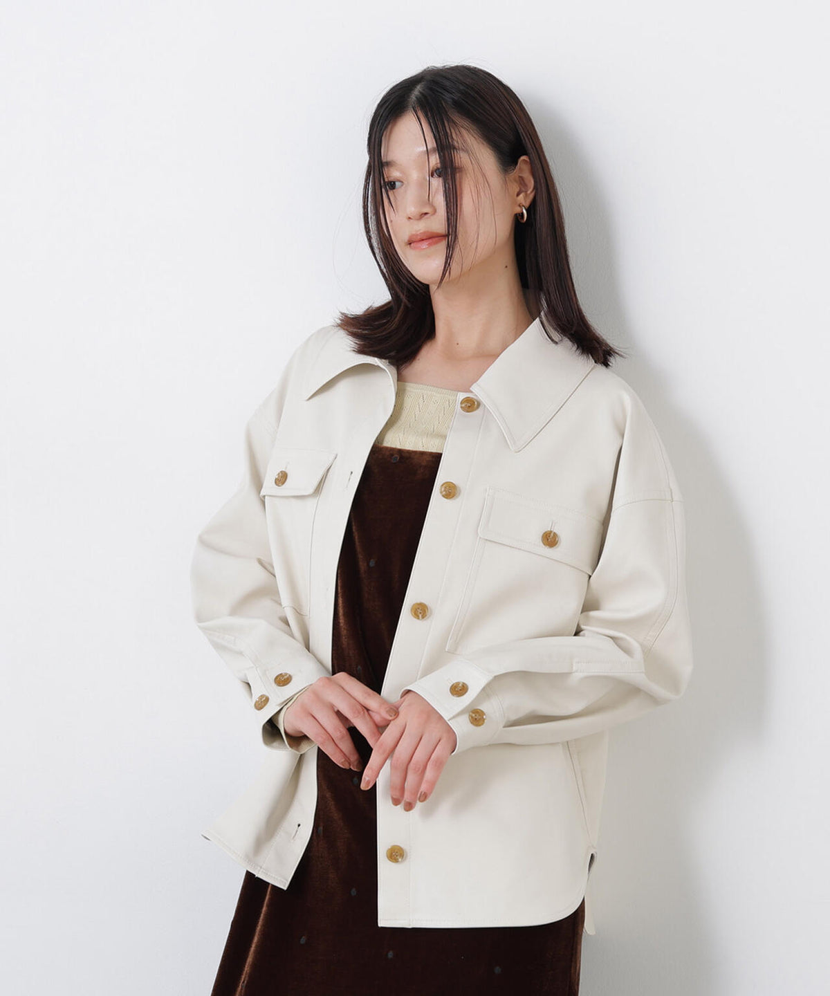 身長168ｃｍ　Ｂ82　W59　H88 着用サイズ：M