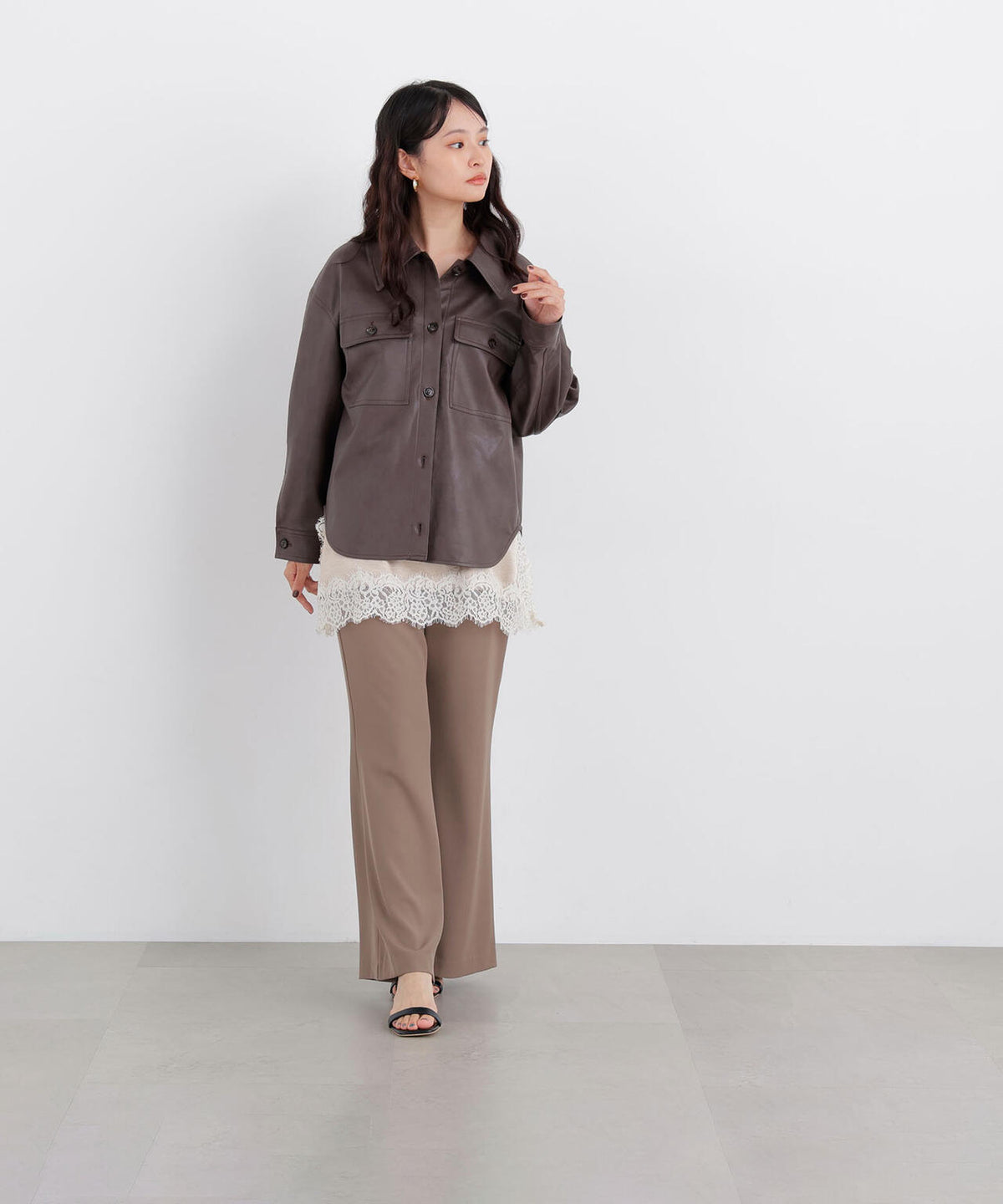 165cm 着用サイズ：M