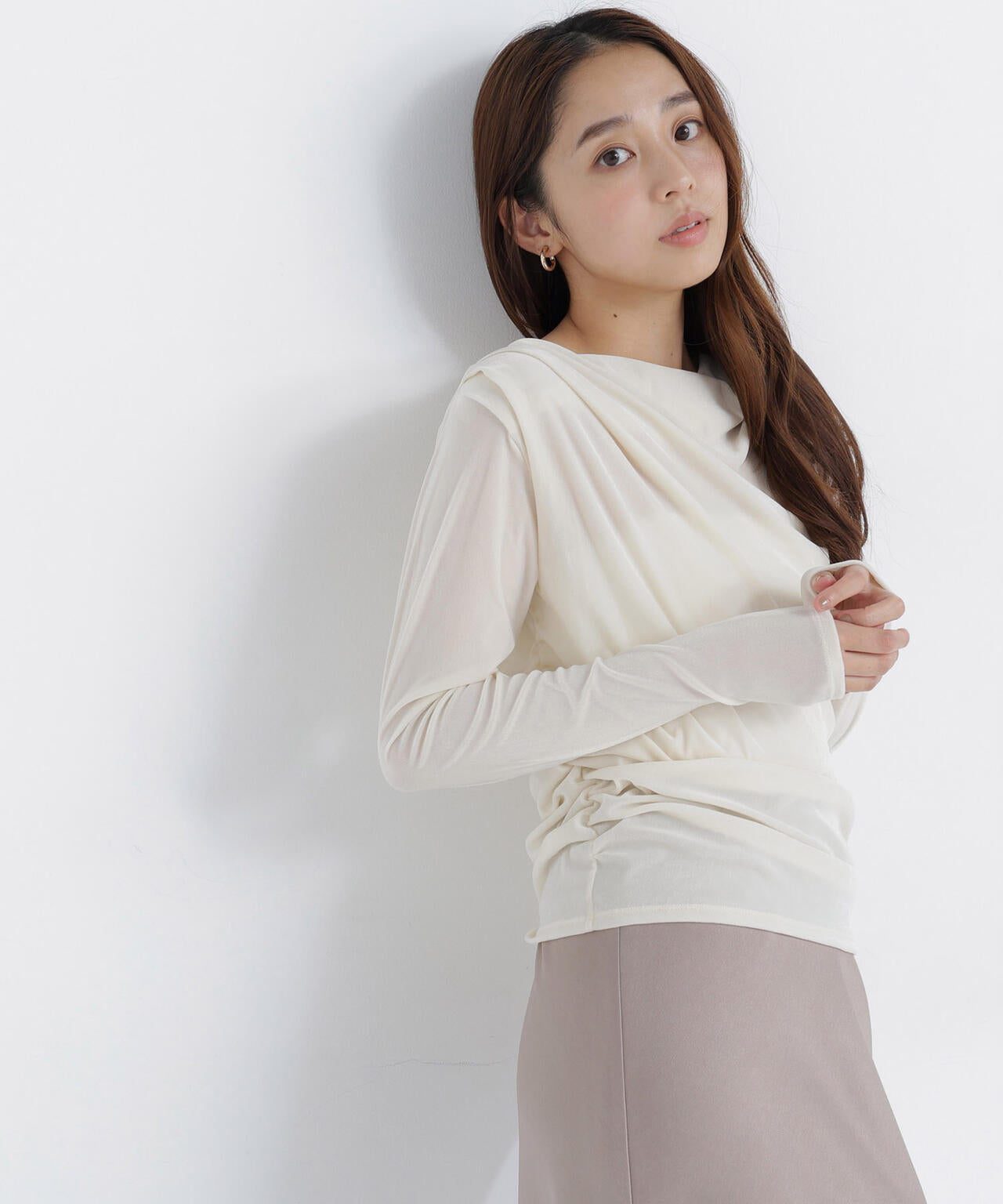 165.5cm 着用サイズ：FR