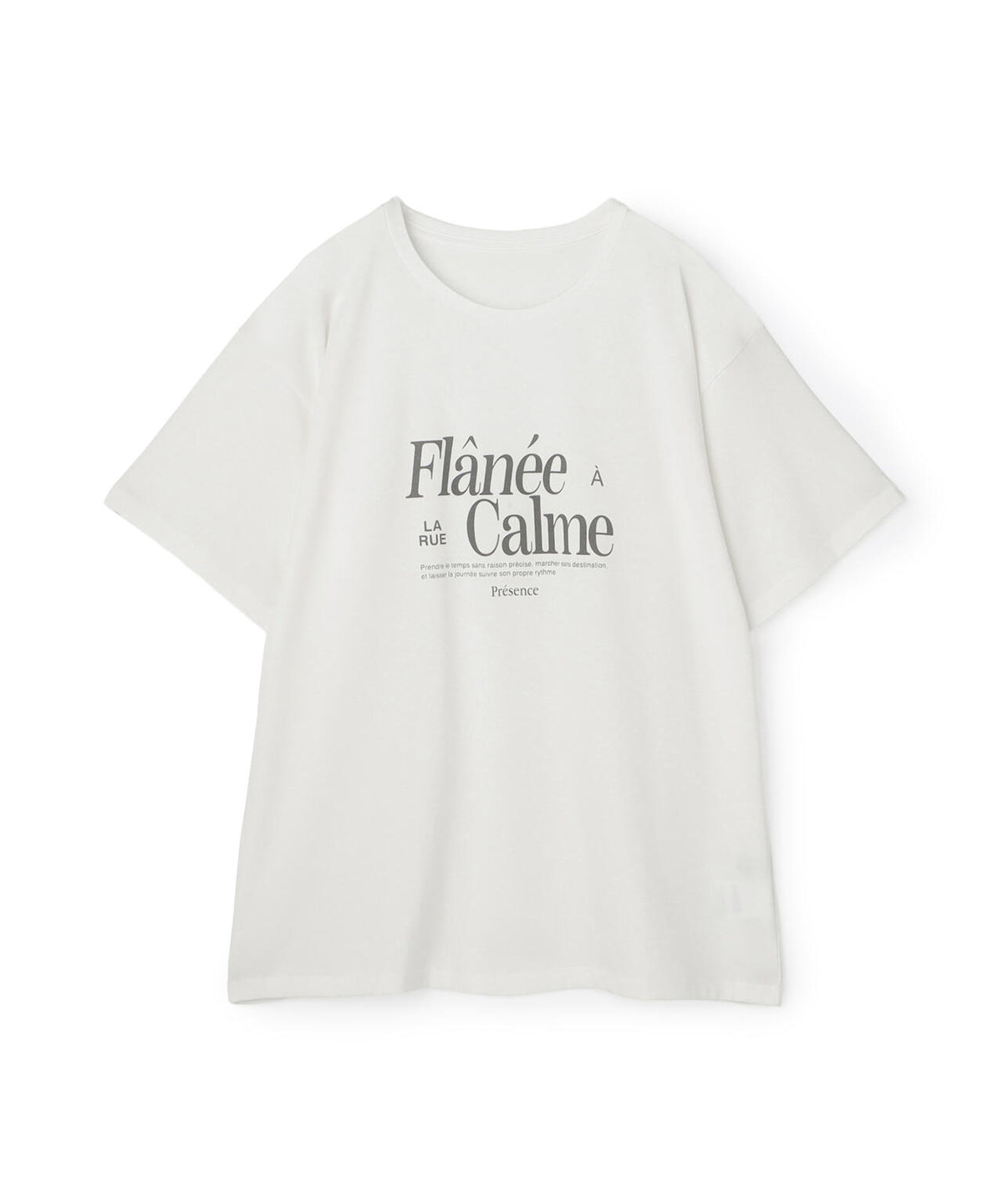 スカーフ付ビッグTシャツ