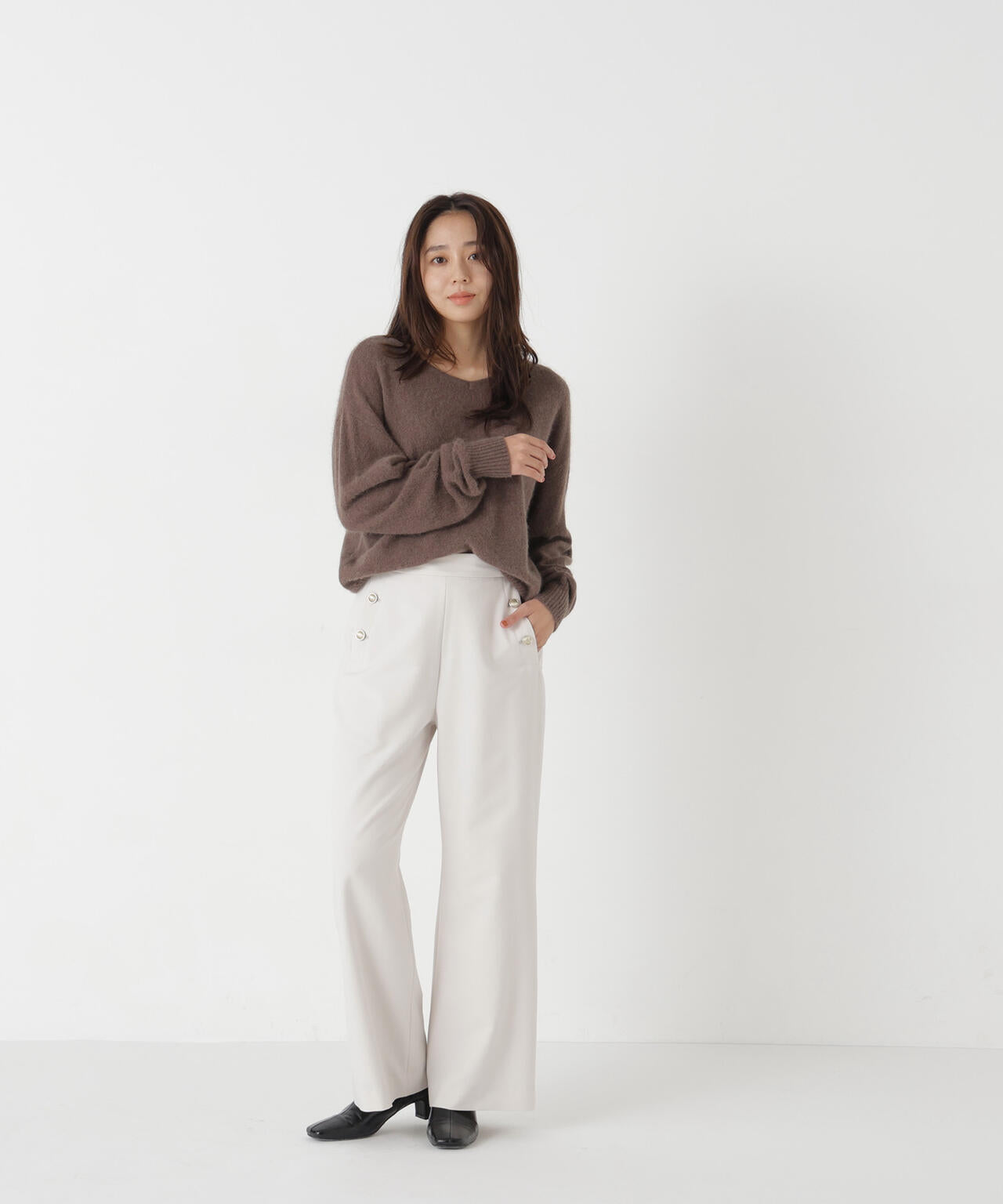 165.5cm 着用サイズ：FR