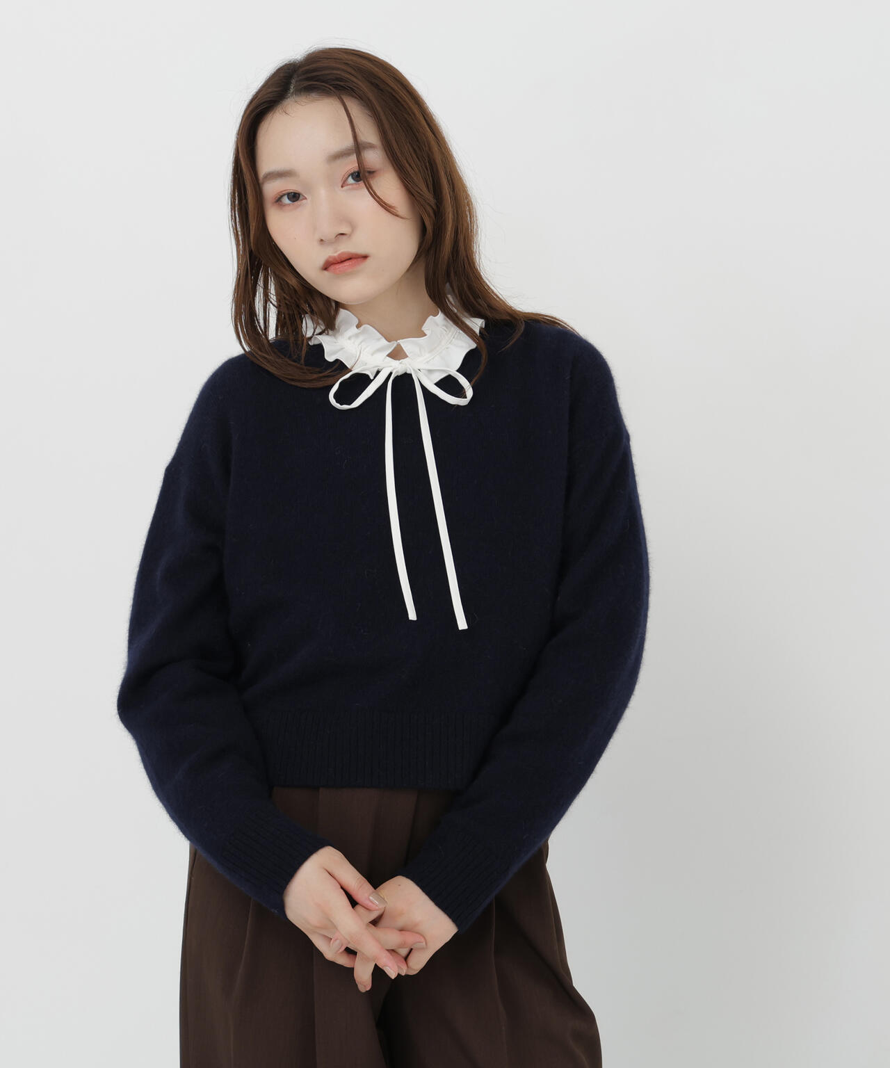 ちょうど、いい服＞毎日着惚れるクロップドニット | NATURAL BEAUTY