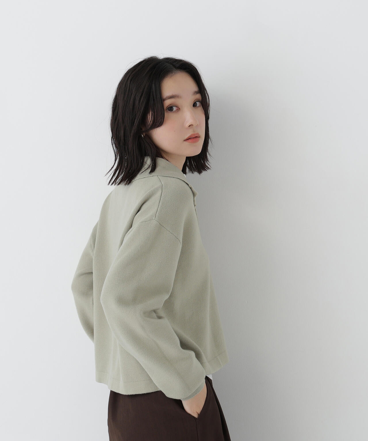 スキッパーニット | NATURAL BEAUTY BASIC（ナチュラルビューティー