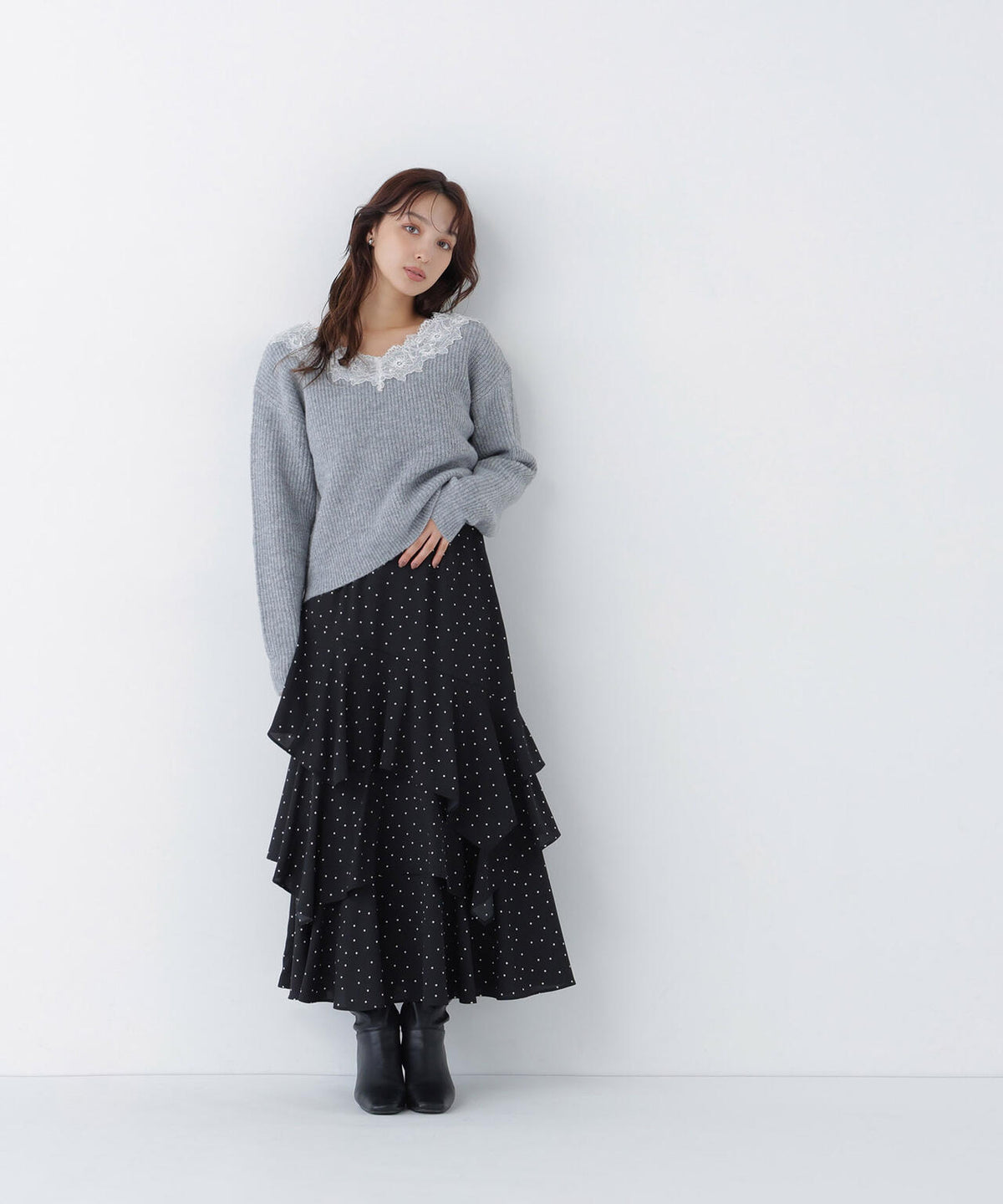 163cm 着用サイズ：FR