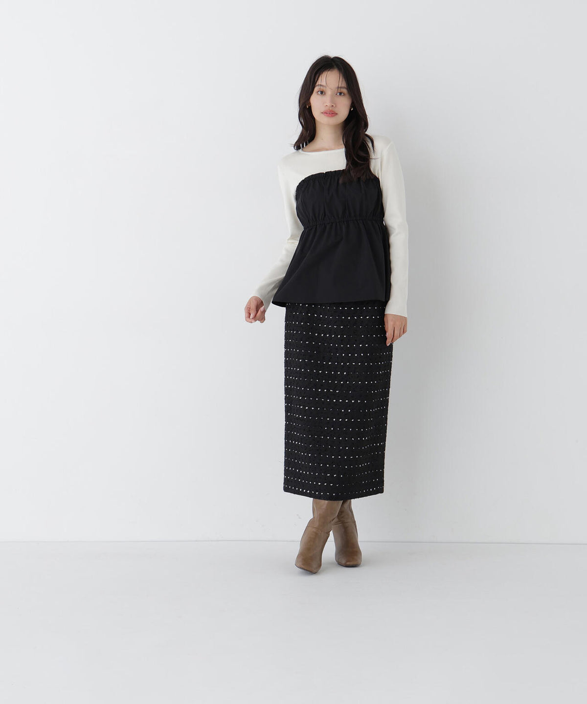 165cm 着用サイズ：FR
