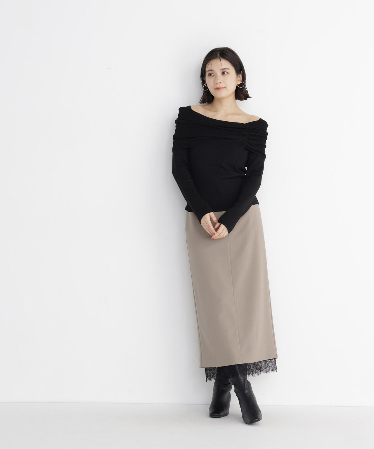 163cm 着用サイズ：FR