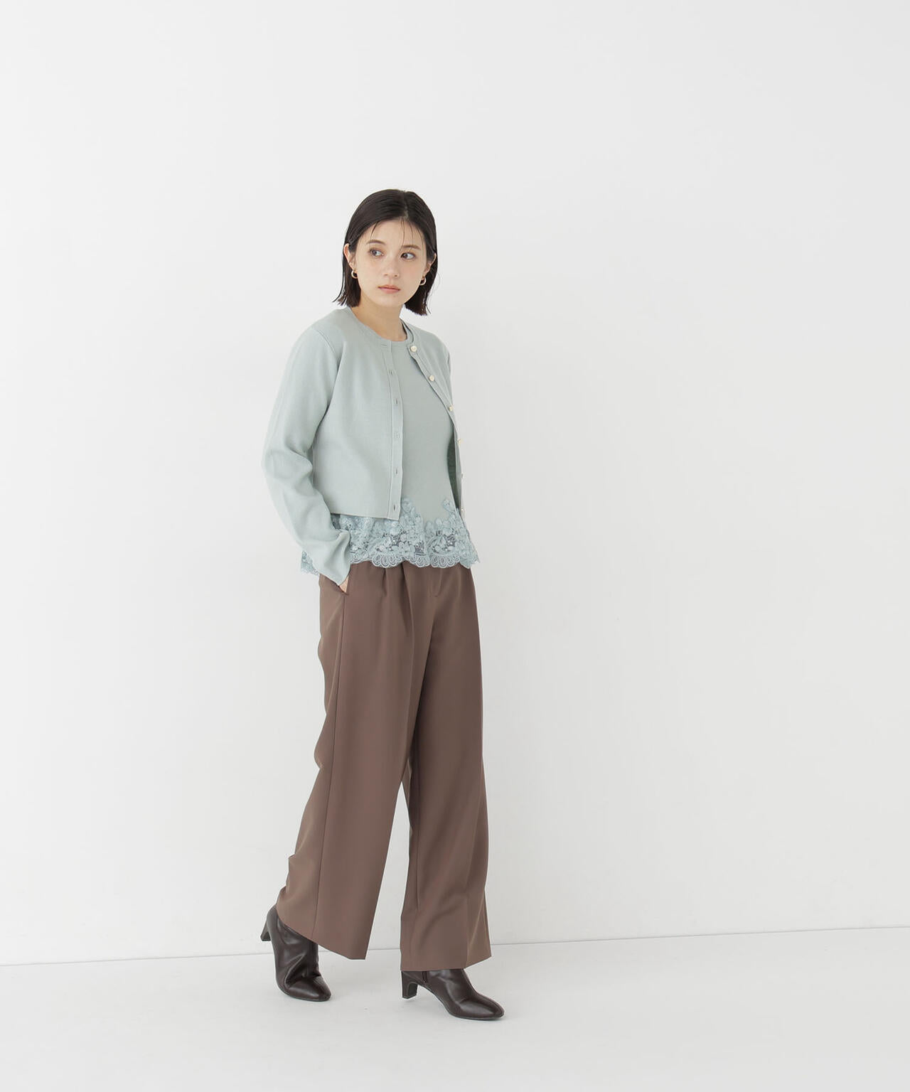 163cm 着用サイズ：FR