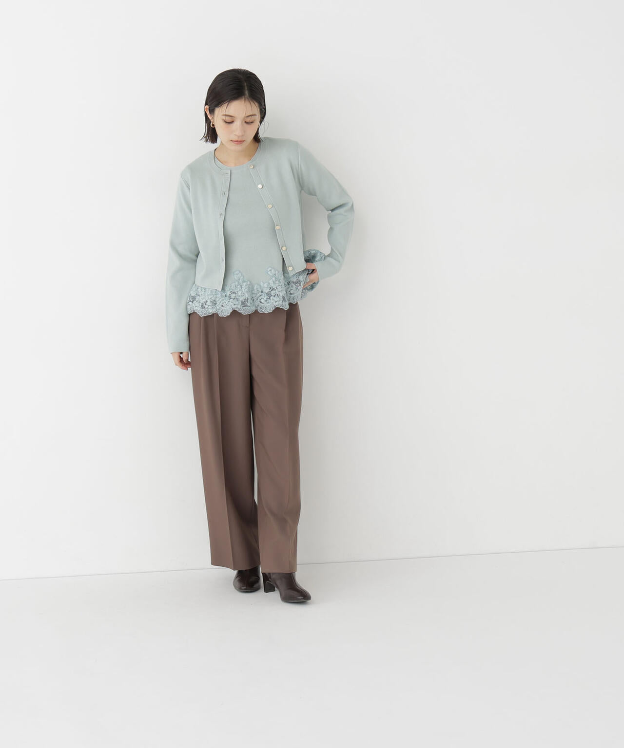 163cm 着用サイズ：FR