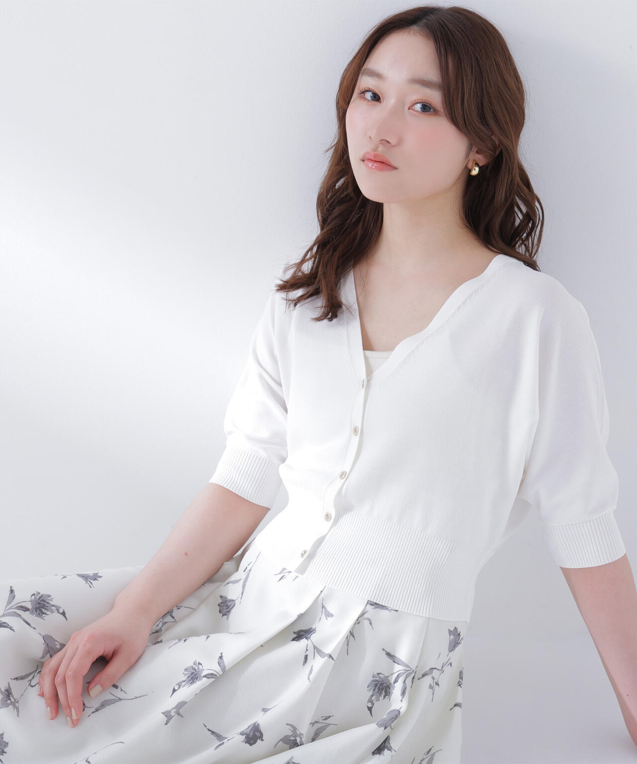 ドルマンボレロカーディガン | NATURAL BEAUTY BASIC（ナチュラル