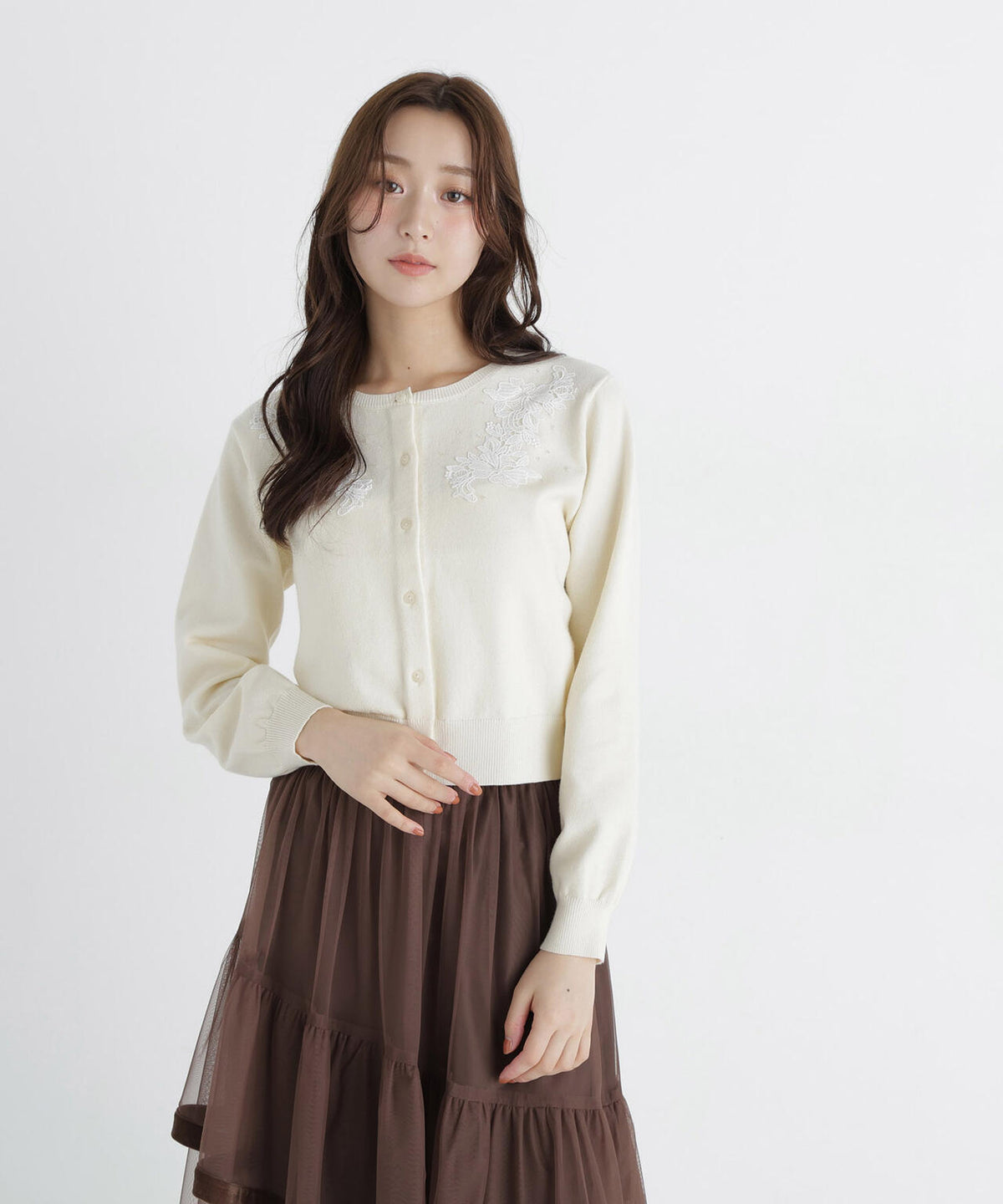 166cm B:76 W:57 H:88 着用サイズ：FR