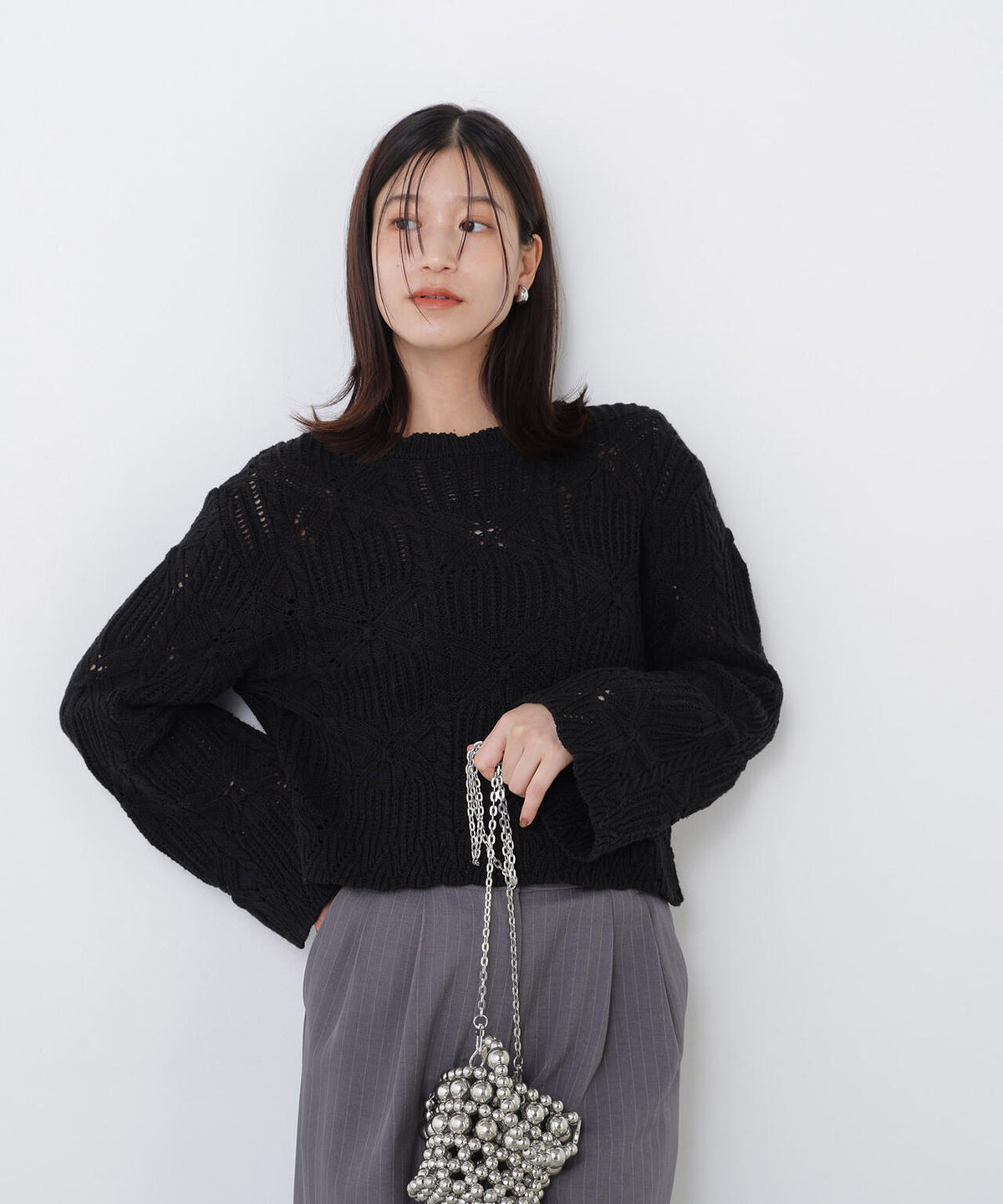 身長168ｃｍ　Ｂ82　W59　H88 着用サイズ：FR