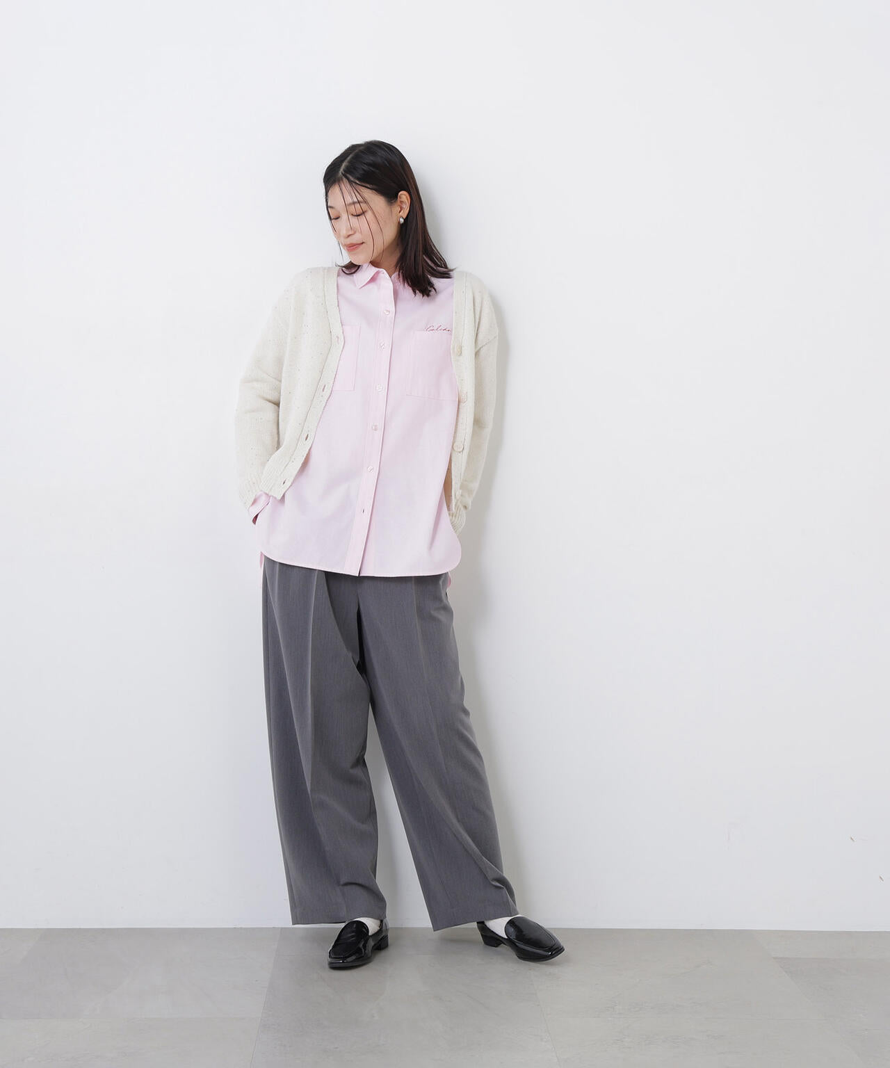 カラービーズミックスカーディガン | N. Natural Beauty Basic*（エヌ