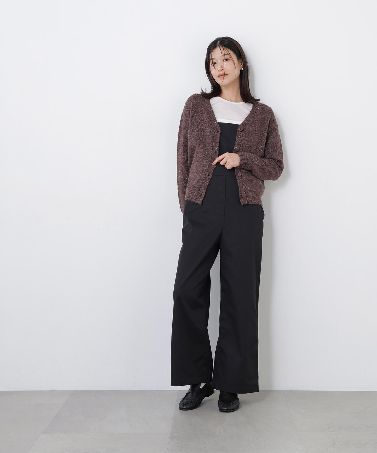 カラービーズミックスカーディガン | N. Natural Beauty Basic*（エヌ