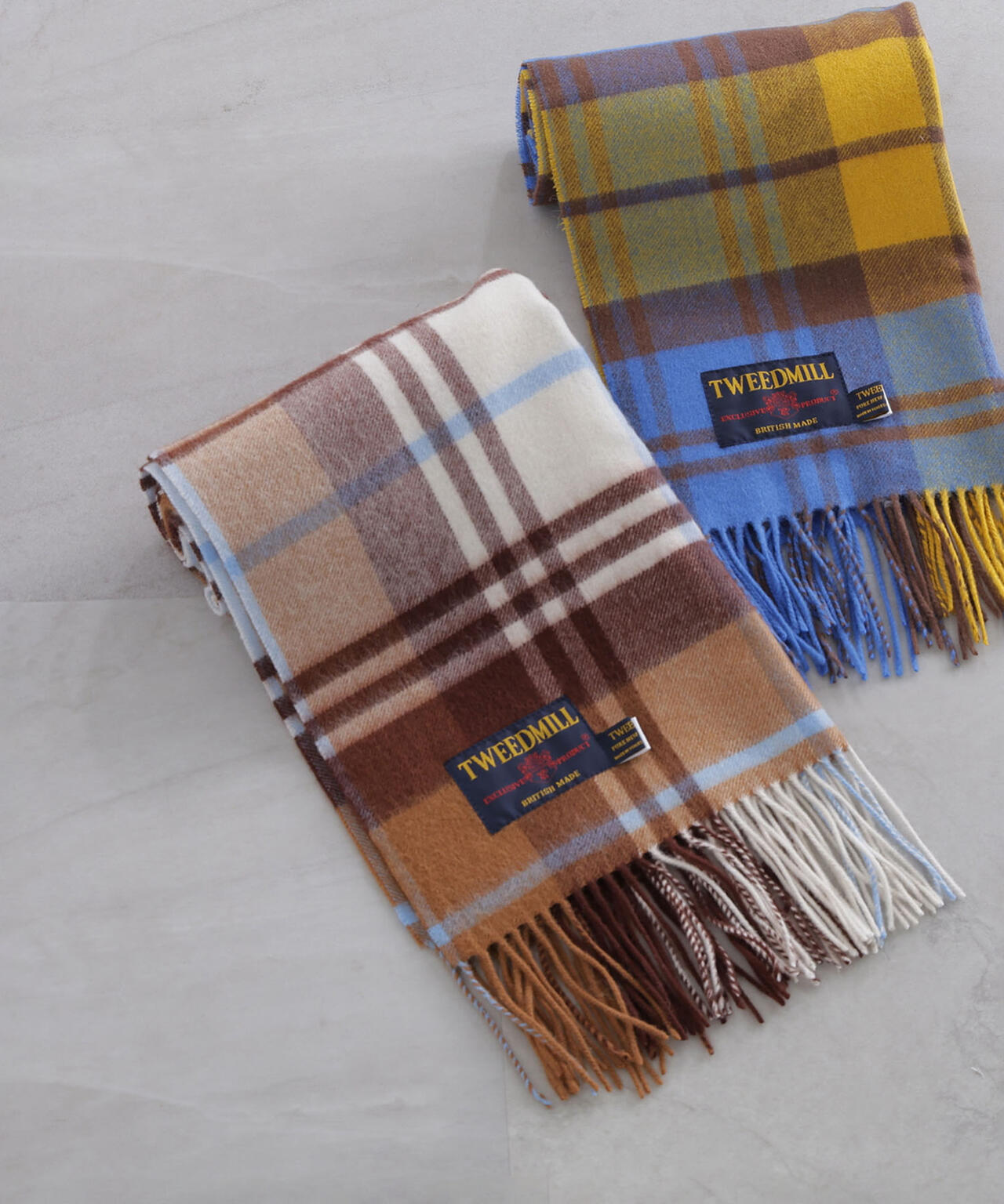 TWEEDMILL チェックマフラー | NATURAL BEAUTY BASIC（ナチュラル