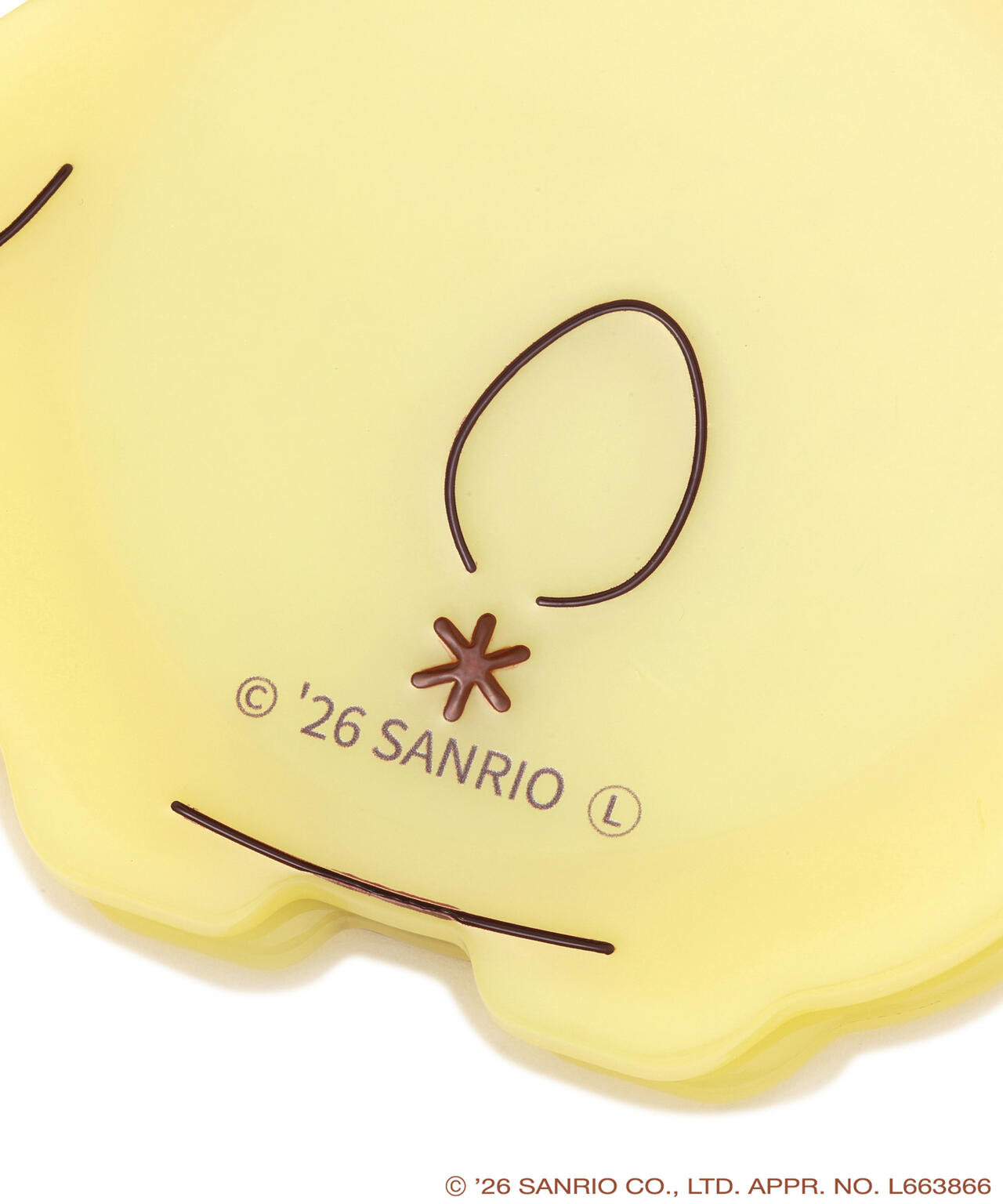 ＜ポムポムプリンコラボ＞スライドミラーチャーム