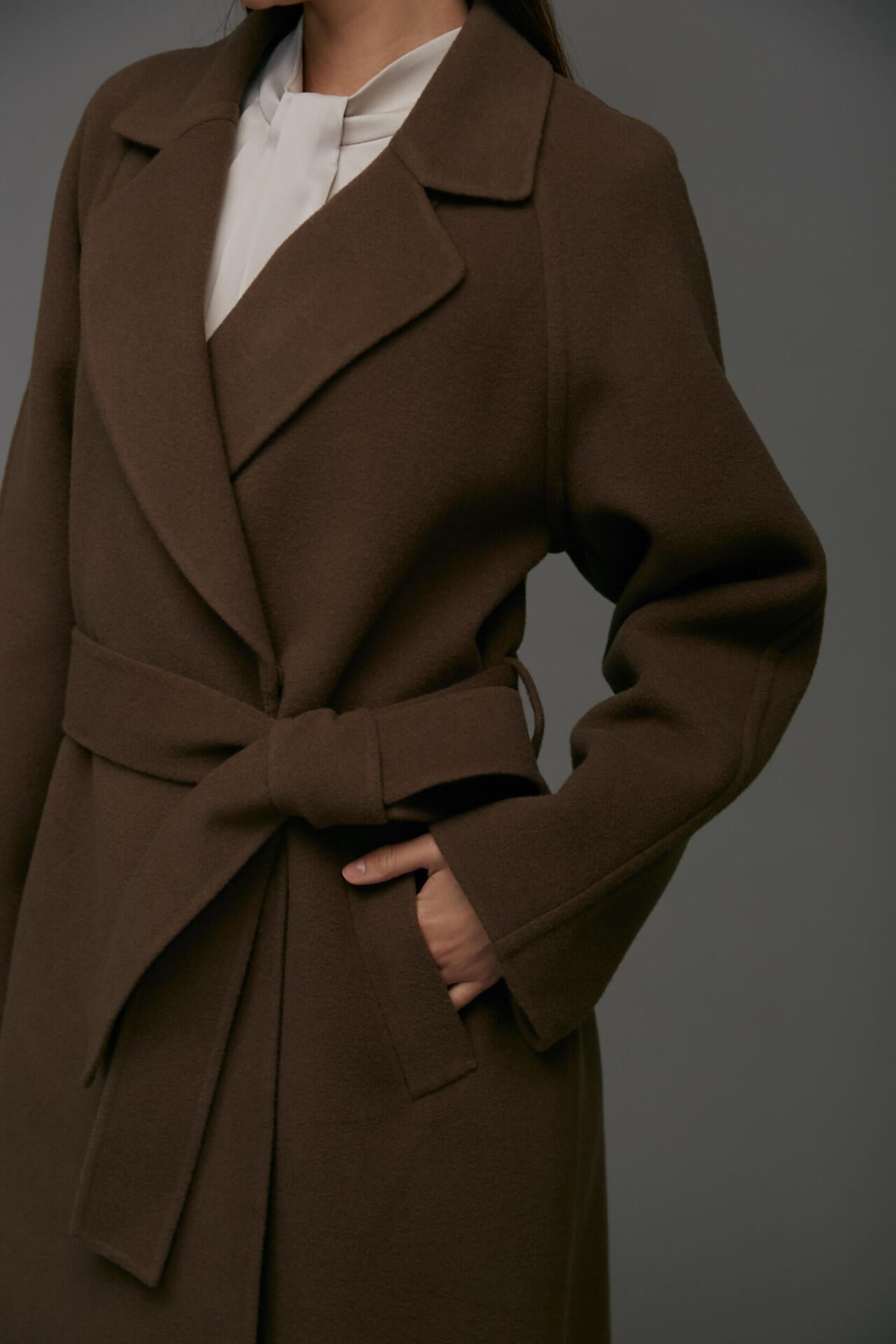 ベルテッドリバーコート | PINKY&DIANNE（ピンキー&ダイアン