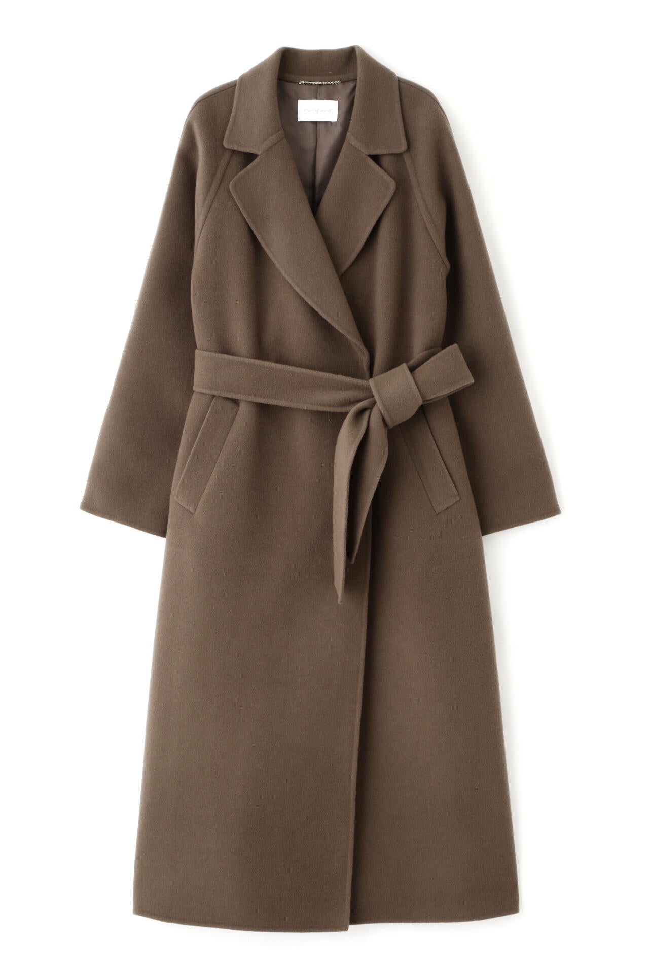 PINKY&DIANNE ベルテッド リバーコート 36 PINKY&DIANNE（ピンキー アンド ダイアン） コート アウター ストール