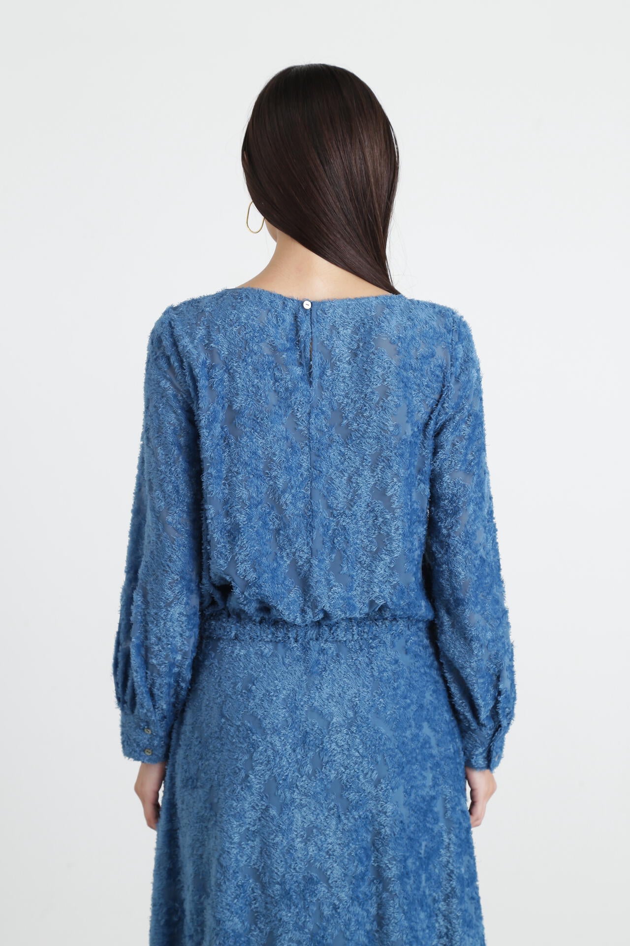 カットジャガードリボンブラウス | PINKY&DIANNE（ピンキー&ダイアン