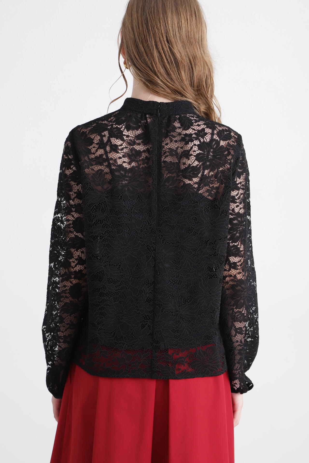 コードレーススタンドブラウス | PINKY&DIANNE（ピンキー&ダイアン