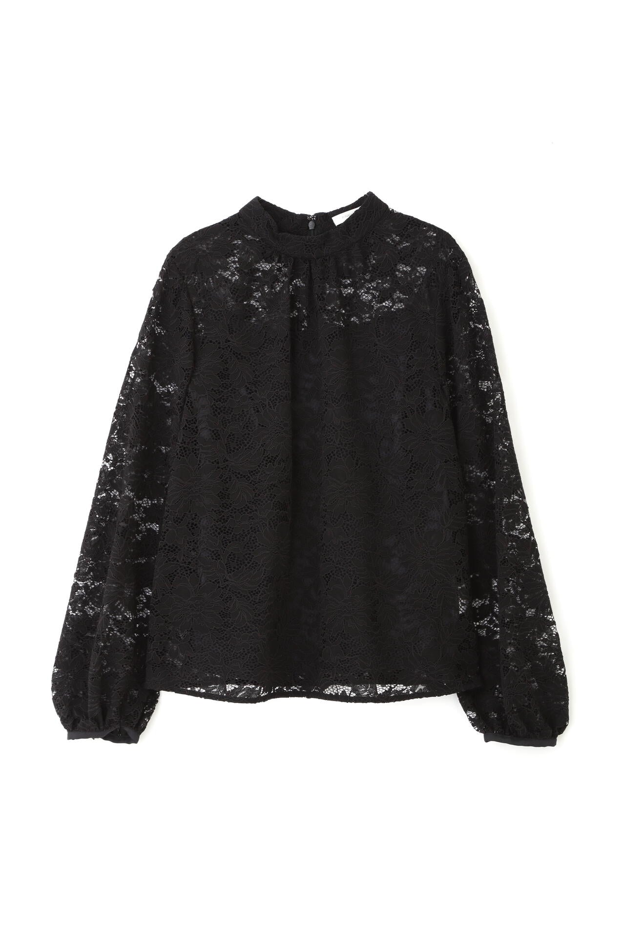 バ*ン様 mint designs ピーコート レース生地混 ブラック　美品 公式]ミントデザインズ通販サイト- mintdesigns Online Store