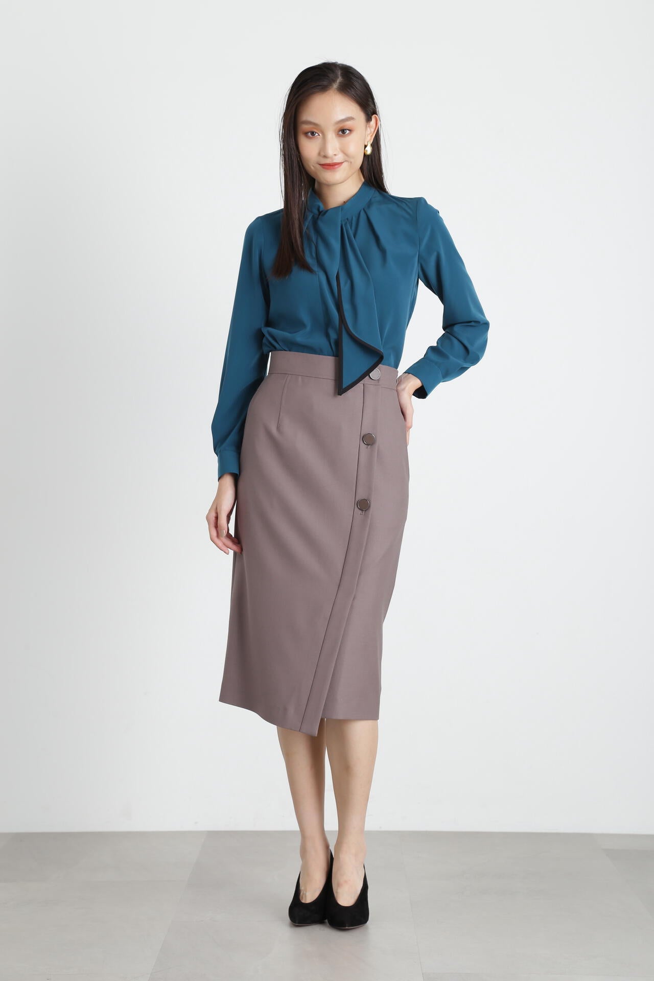 de pino タイトスカート ベアトップ de pino タイトスカート ベアトップ 上下セットアップ ショート