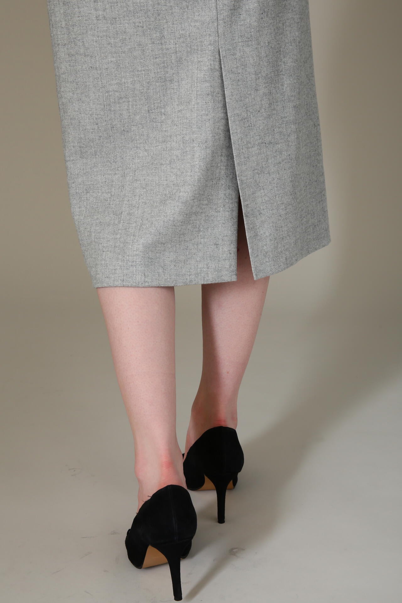 URBAN PRECIOUS] フラノストレッチタイトスカート | PINKY&DIANNE