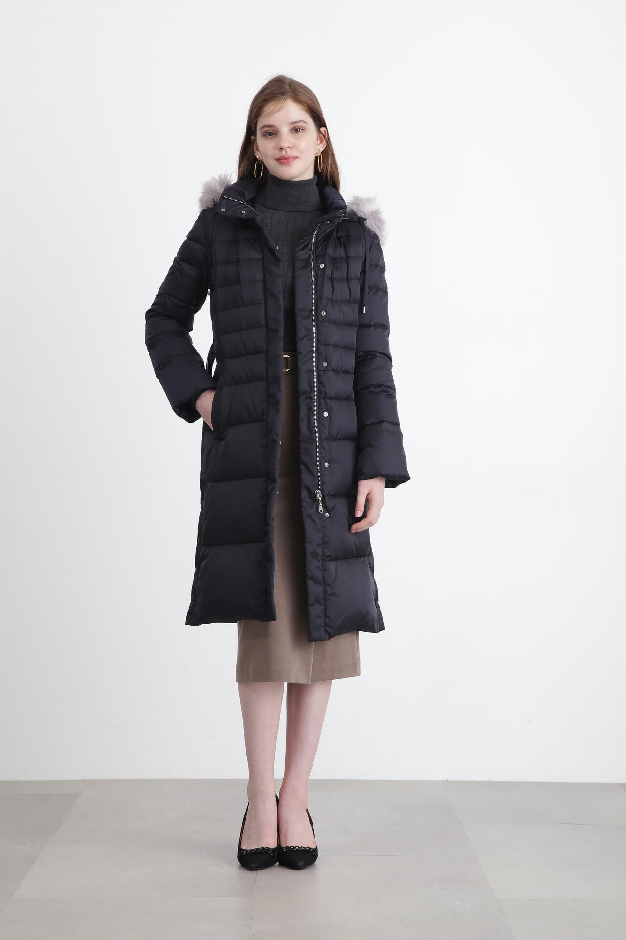 Bluemoon ☪︎*·̩͙　★新品★ PINKY&DIANNE タイト クロスバックルタイトスカート | PINKY&DIANNE（ピンキー&ダイアン