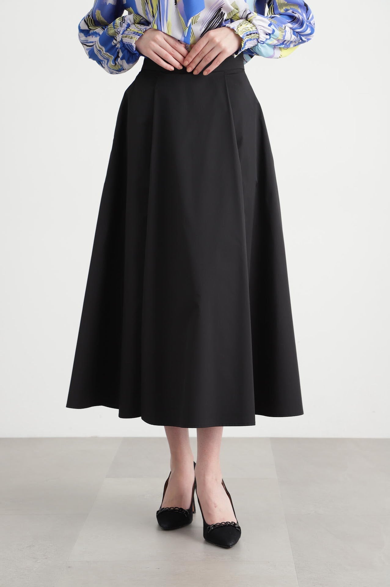 ストレッチタフタフレアースカート | PINKY&DIANNE(ピンキー ストレッチタフタフレアースカート | PINKY&DIANNE(ピンキー