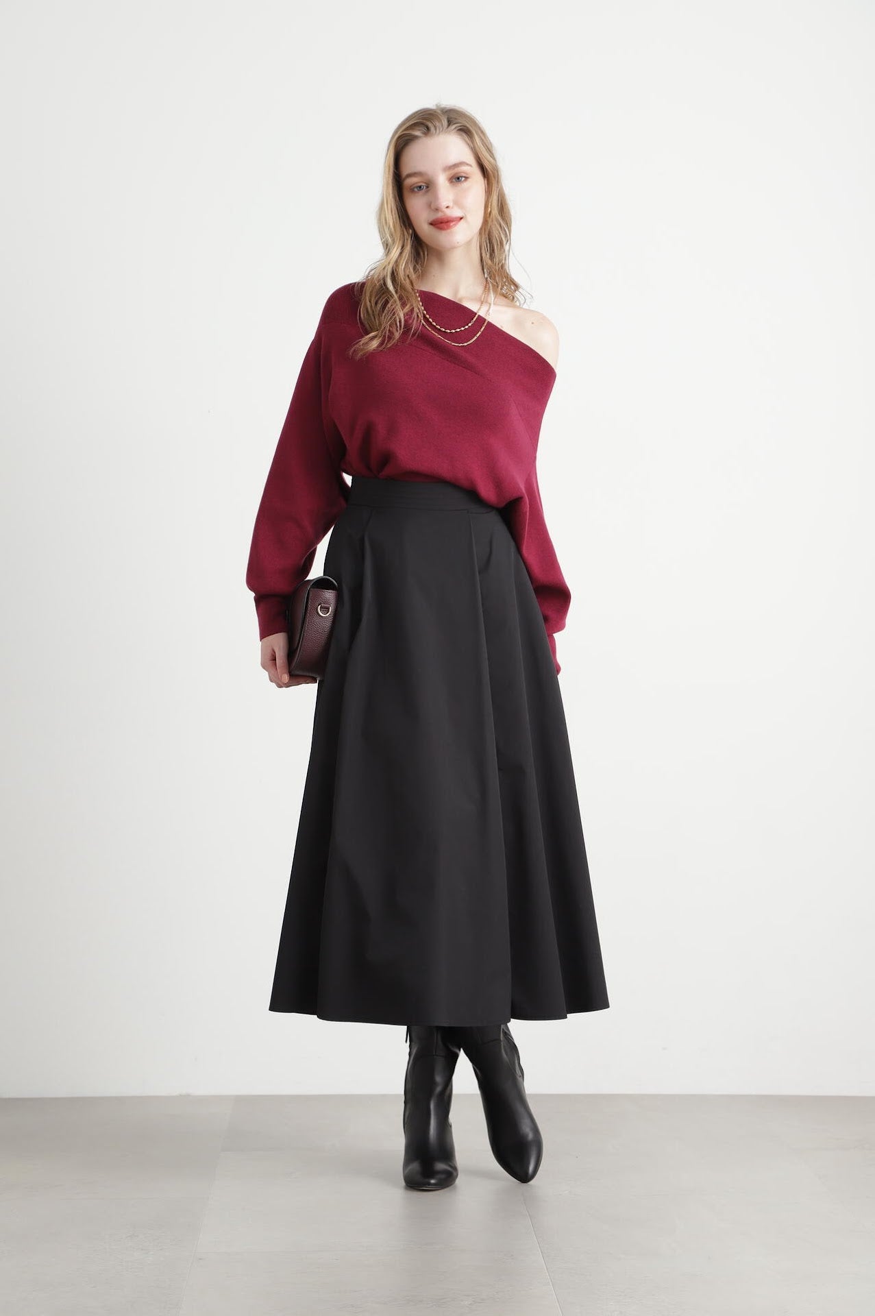 ストレッチタフタフレアースカート | PINKY&DIANNE（ピンキー&ダイアン