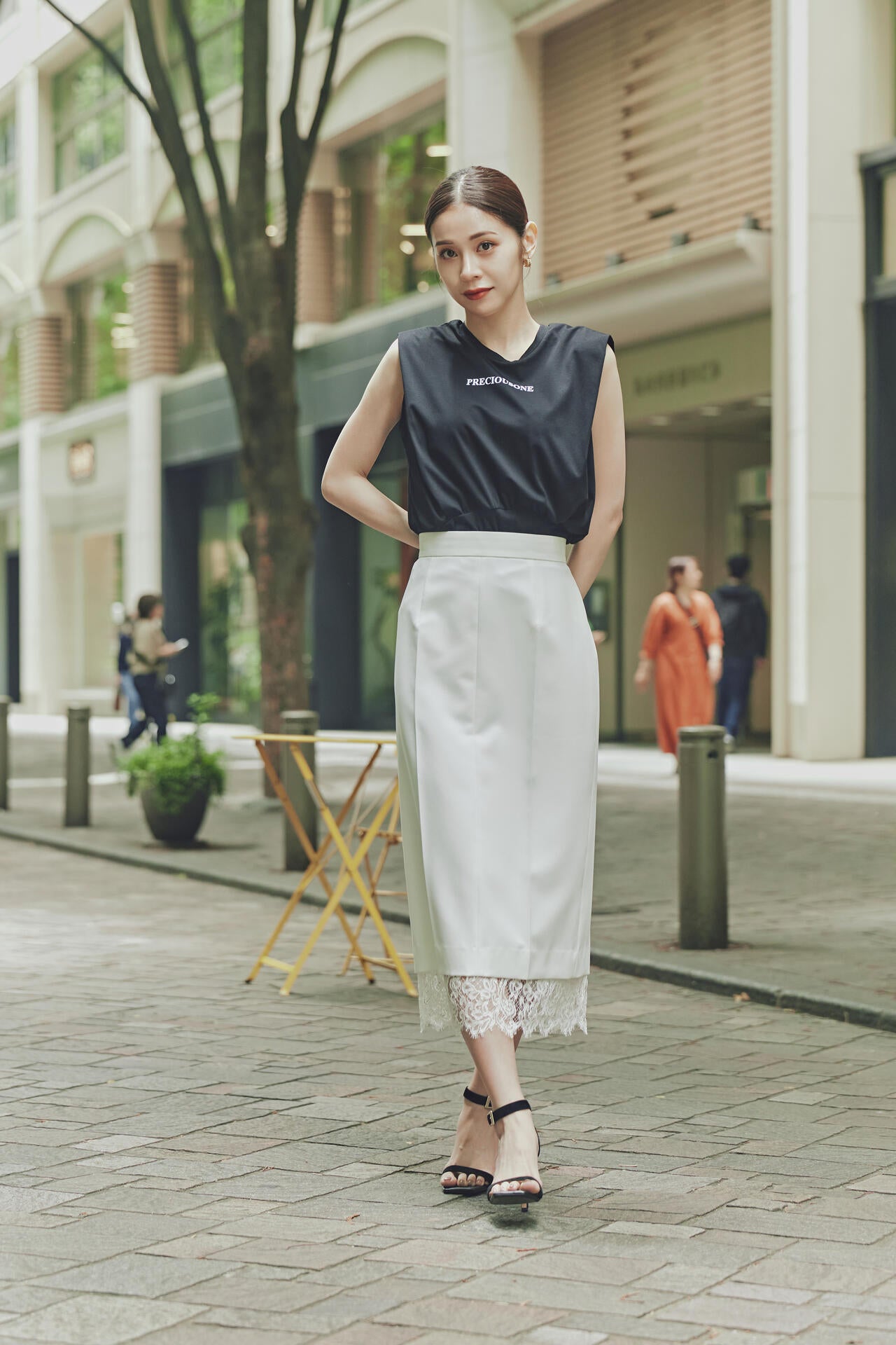 PINKY&DIANNE [URBAN PRECIOUS]レースコンビスカート PINKY&DIANNE｜[URBAN PRECIOUS]レースコンビスカート | Rakuten