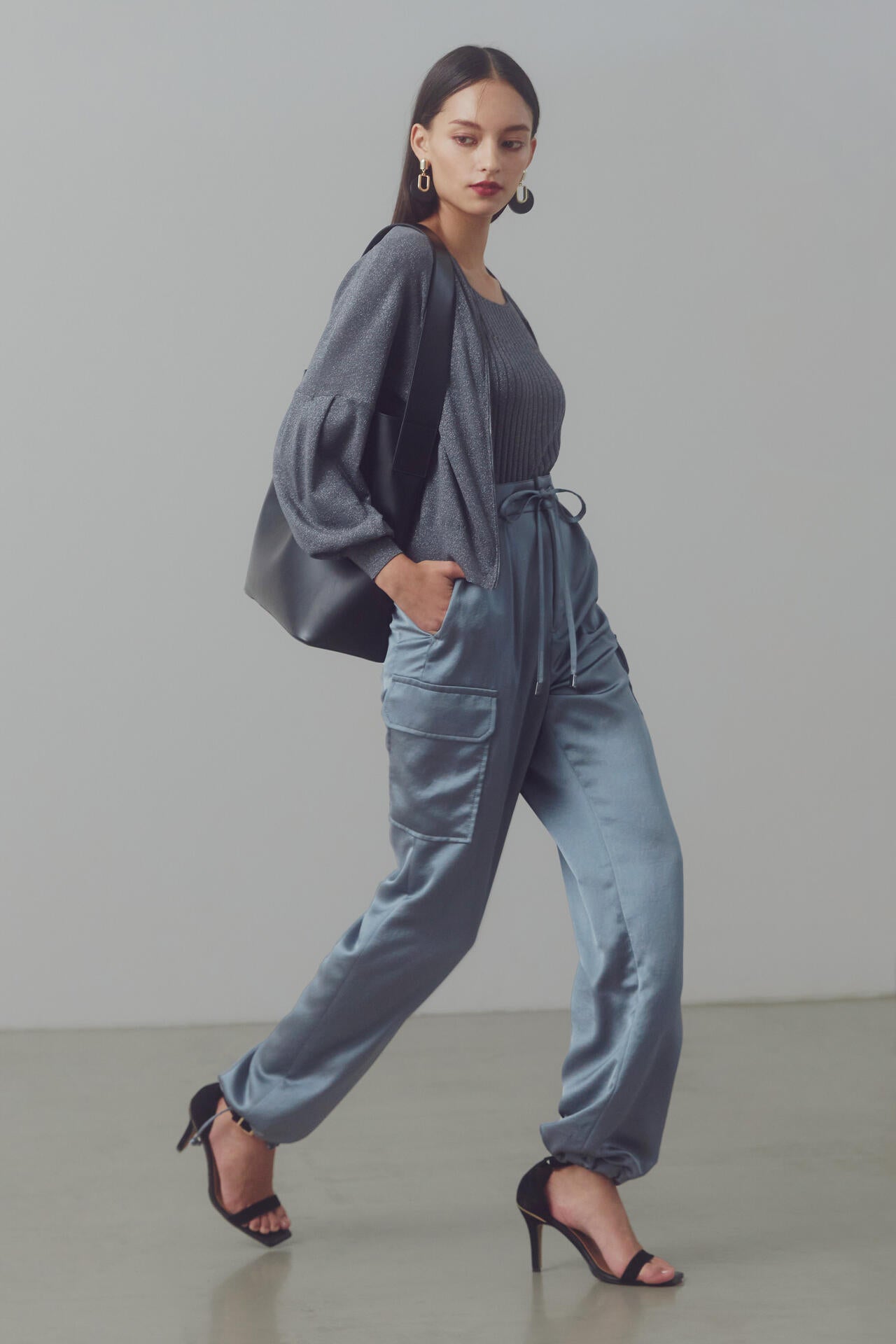 サテンカーゴパンツ | PINKY&DIANNE（ピンキー&ダイアン） ｜【公式