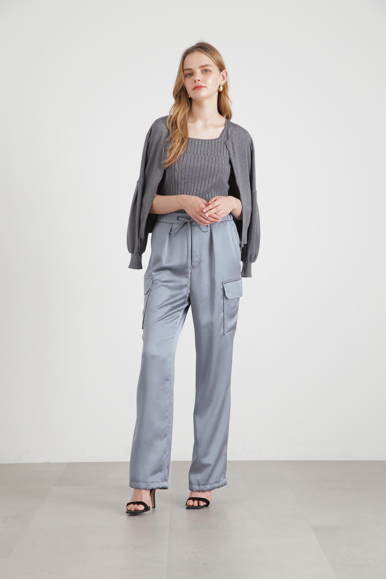 サテンカーゴパンツ | PINKY&DIANNE（ピンキー&ダイアン） ｜【公式