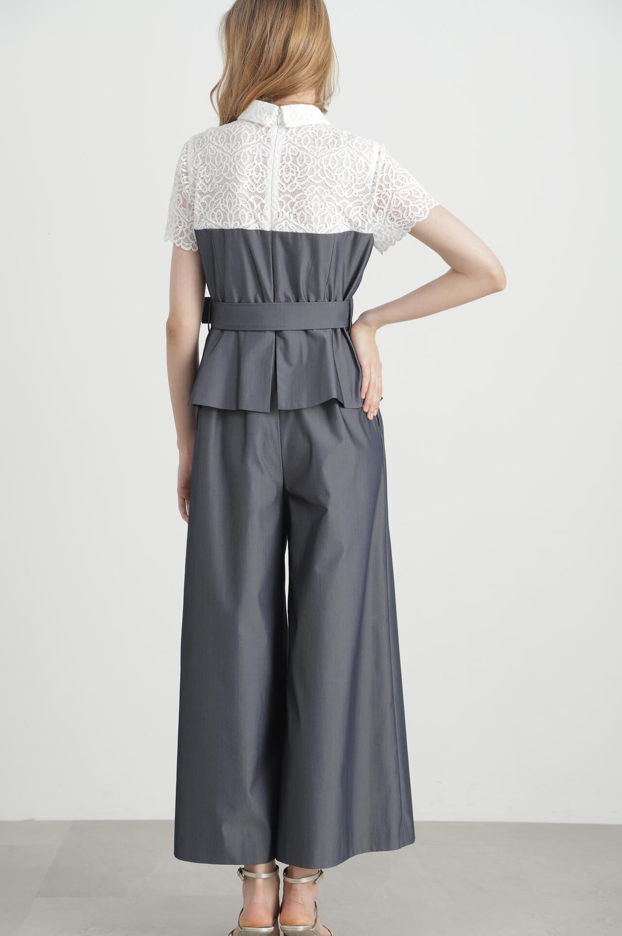 レースコンビジャンプスーツ | PINKY&DIANNE（ピンキー&ダイアン