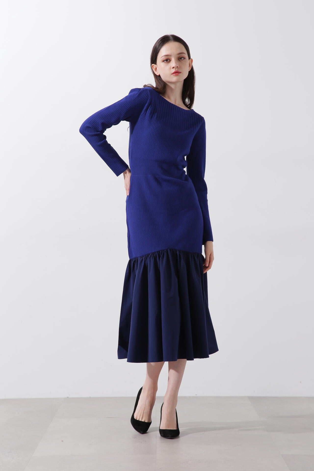 タフタコンビニットワンピース | PINKY&DIANNE（ピンキー