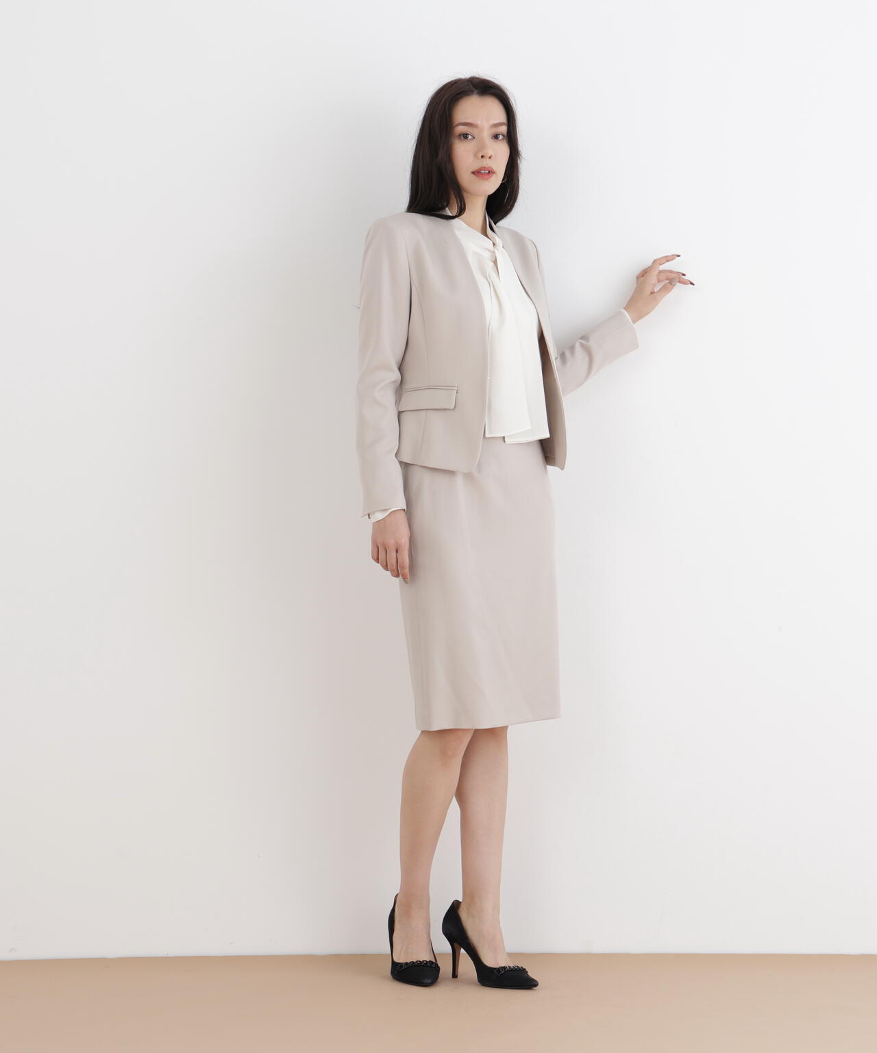 ドライツイルノーカラージャケット