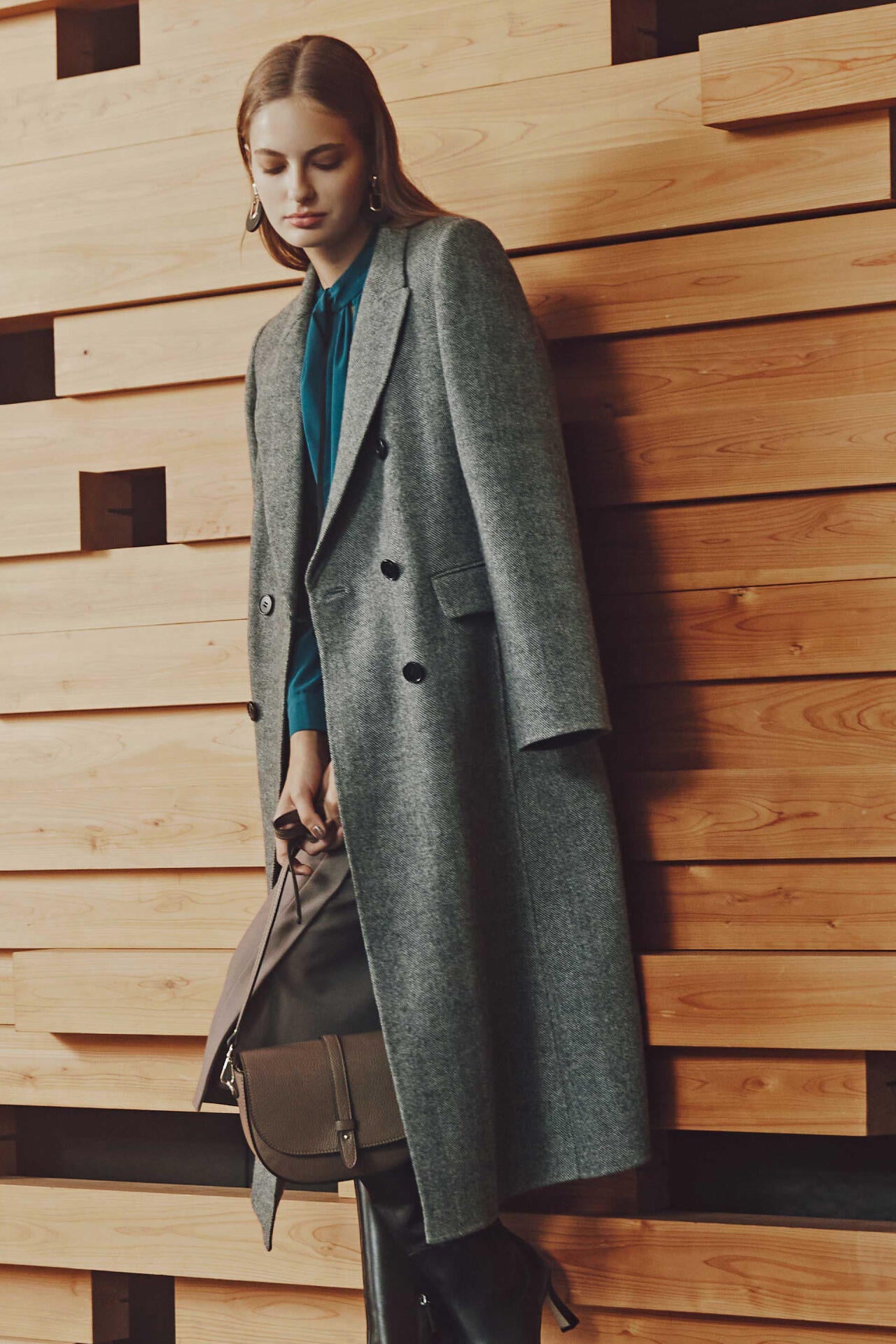 ヘリンボンリバーコート | PINKY&DIANNE（ピンキー&ダイアン