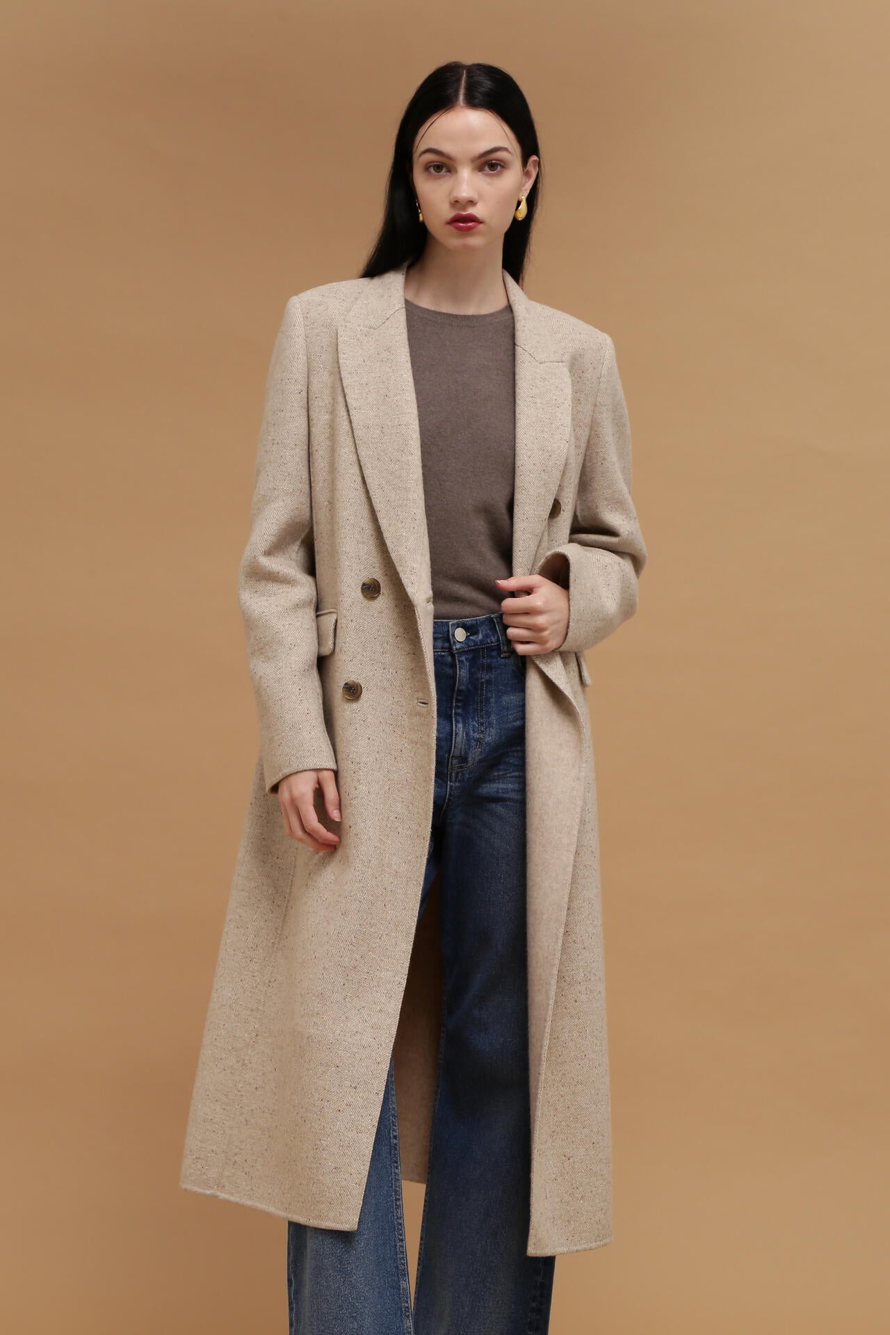 ヘリンボンリバーコート | PINKY&DIANNE（ピンキー&ダイアン