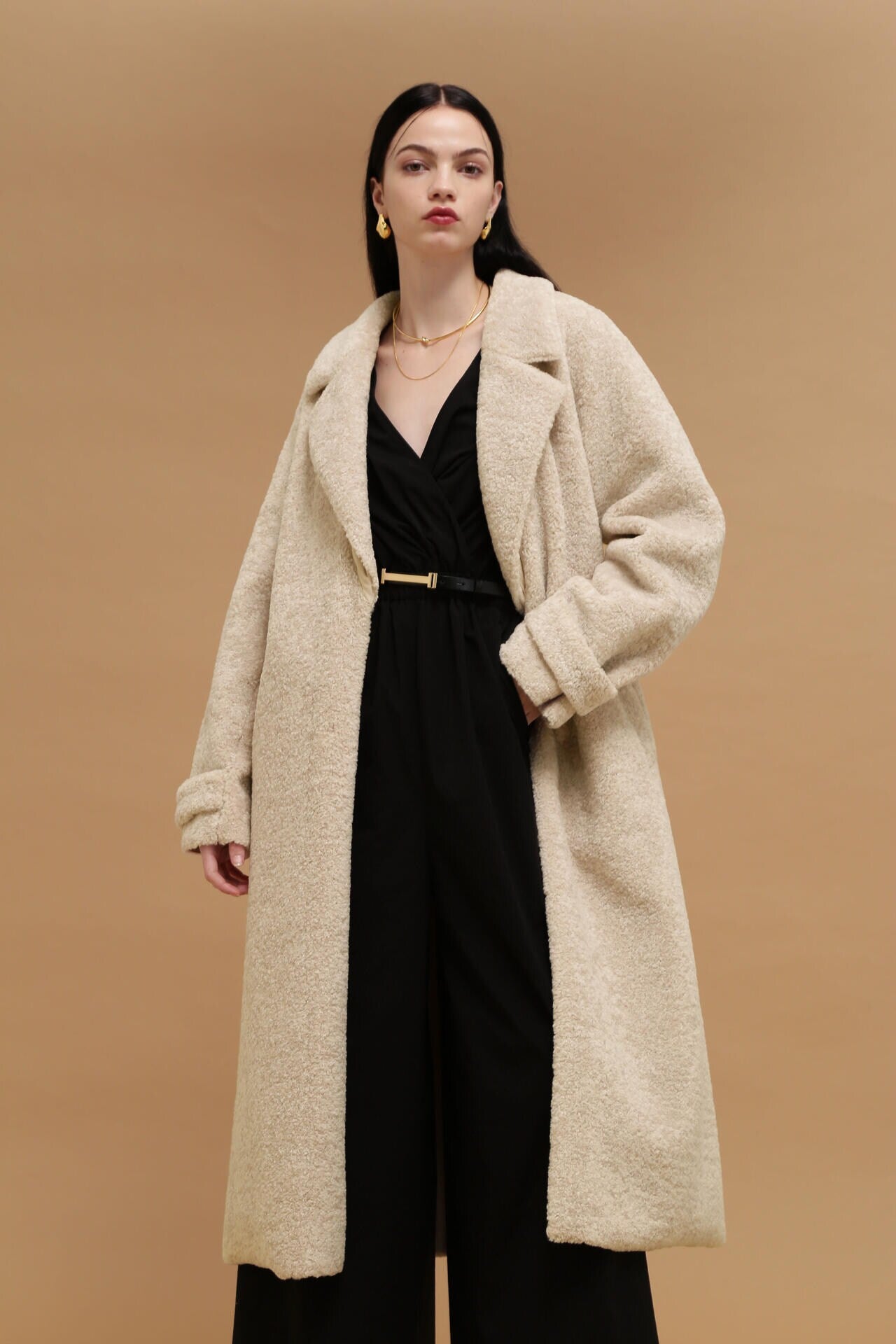 pino0725様 メニ―ロゴ刺繍ニット(M IVORY): トップス｜PMbox P&M OFFICIAL