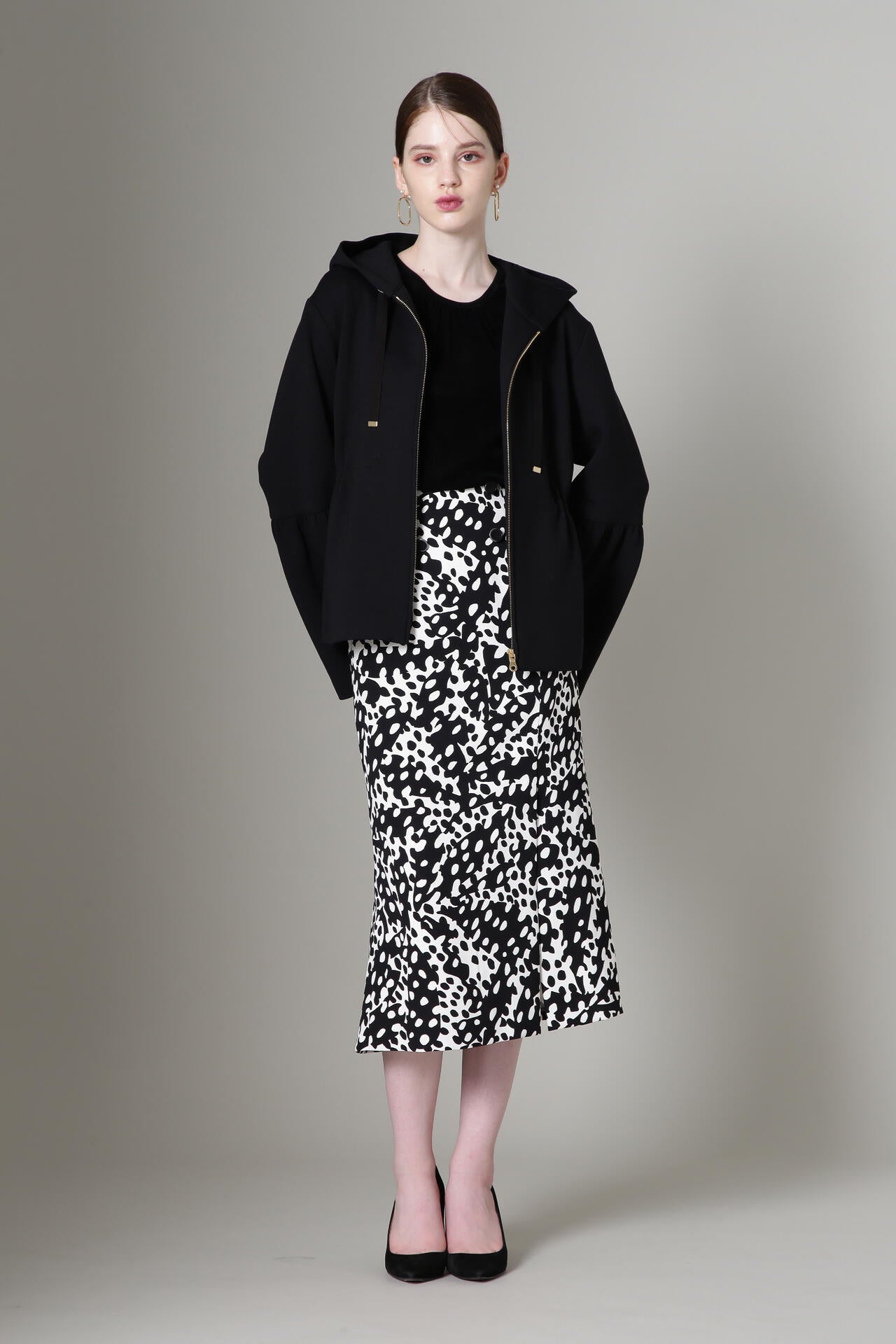 チュールフロッキーパフスリーブプルオーバー | PINKY&DIANNE