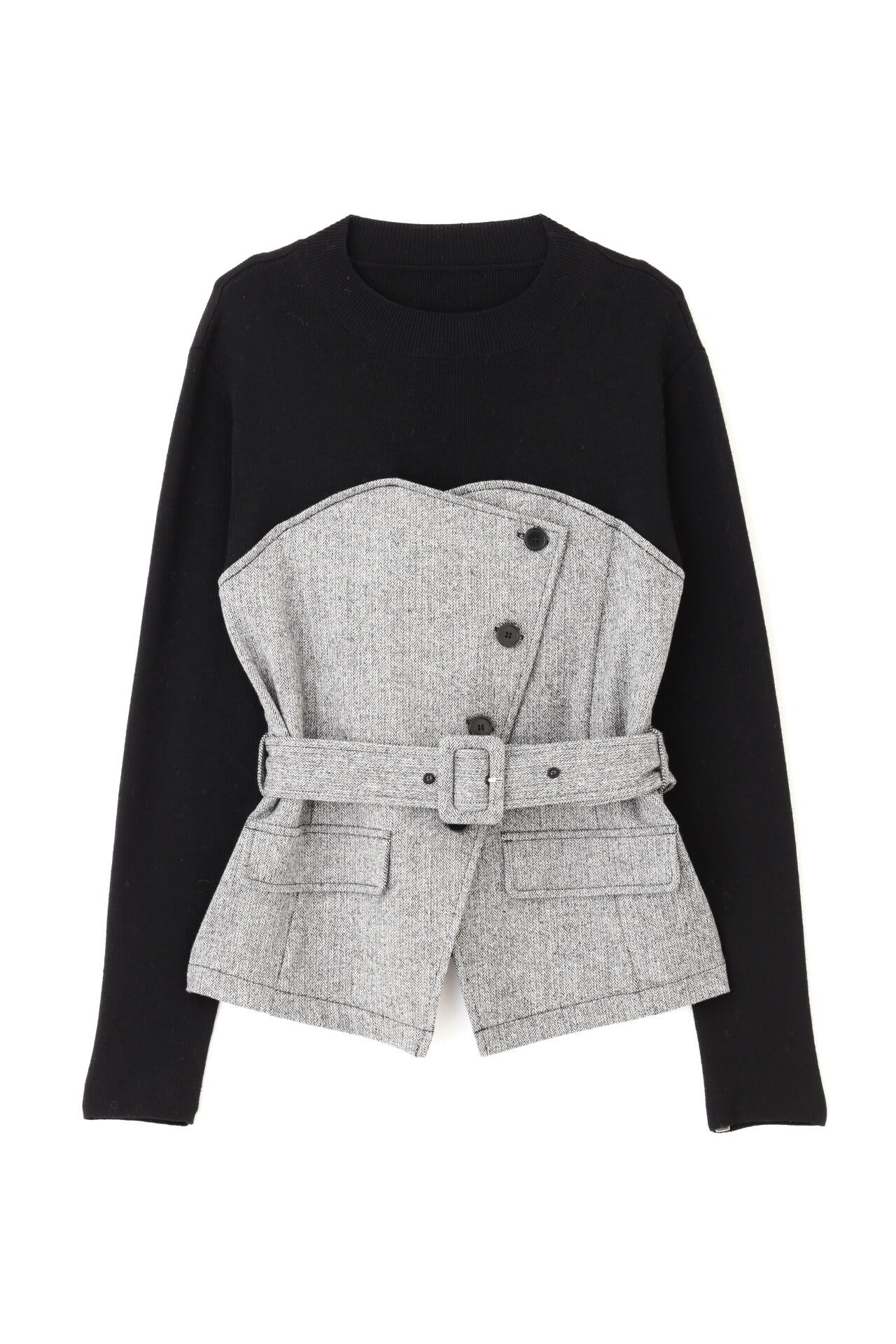 ヘリンボンコンビニットプルオーバー | PINKY&DIANNE（ピンキー