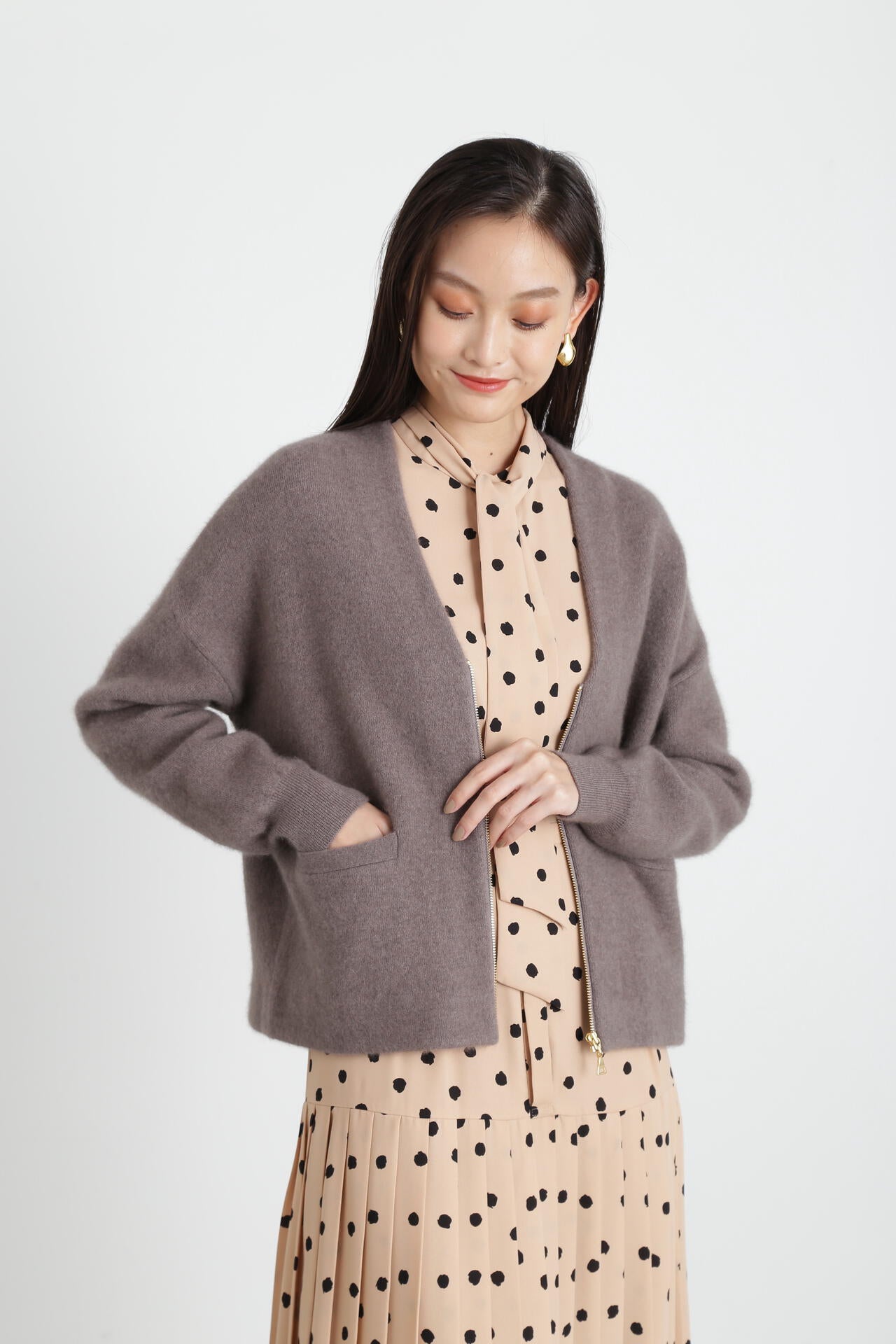 ZIPカーディガン | PINKY&DIANNE（ピンキー&ダイアン） ｜【公式】通販