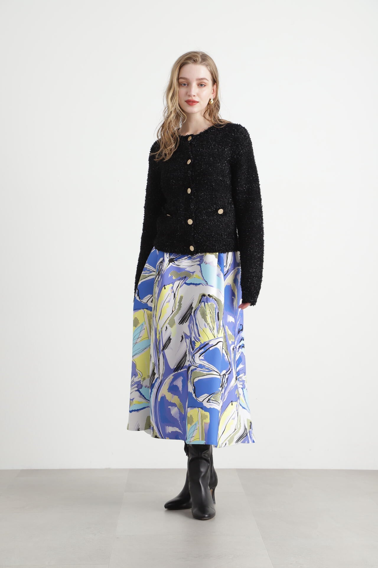 フラッグモールボーダーカーディガン | PINKY&DIANNE（ピンキー