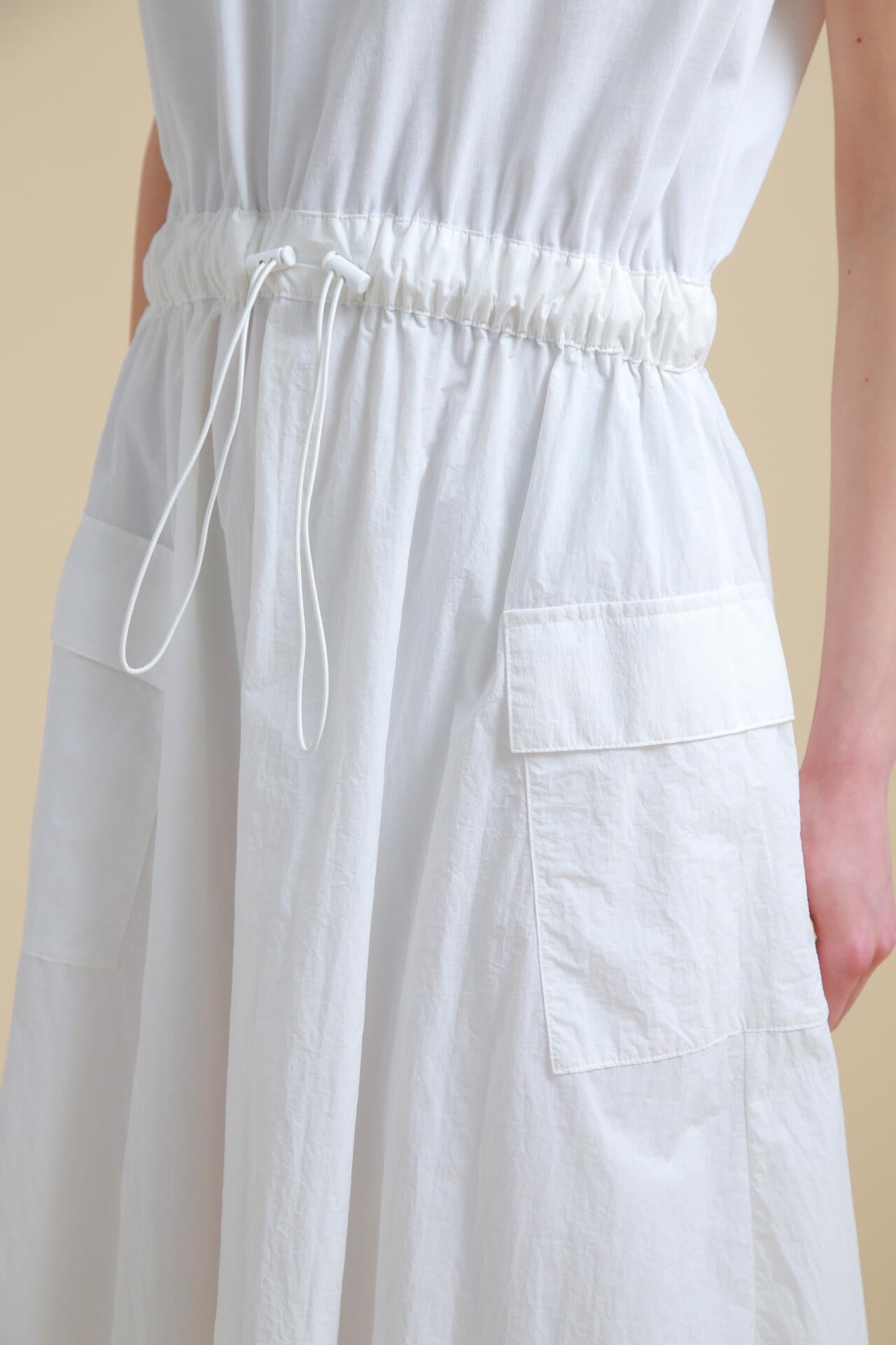 THE HOLIDAY CLOSET]タフタコンビワンピース | PINKY&DIANNE（ピンキー