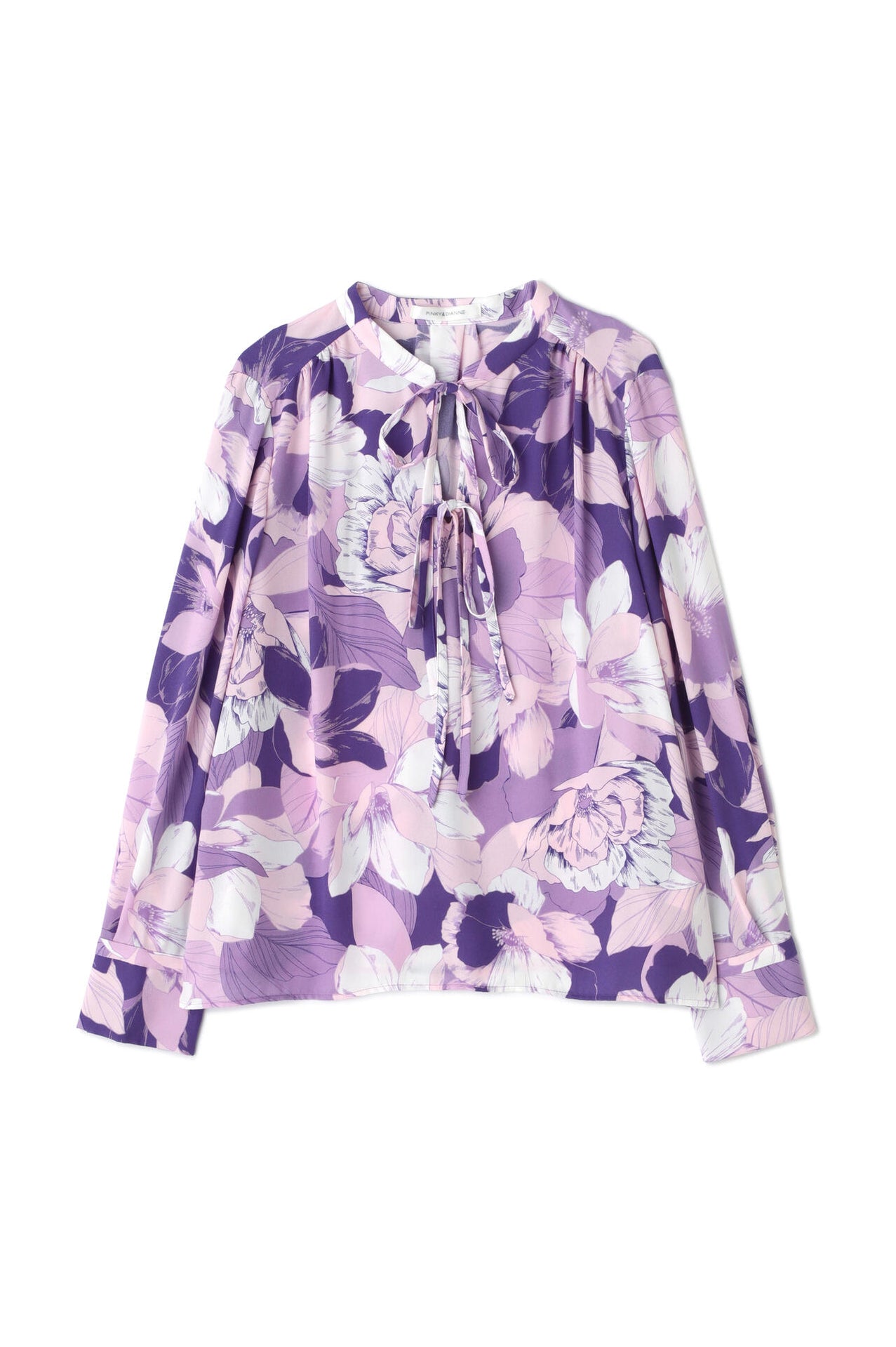 WEB限定]グラフィカルフラワープリントブラウス | PINKY&DIANNE  