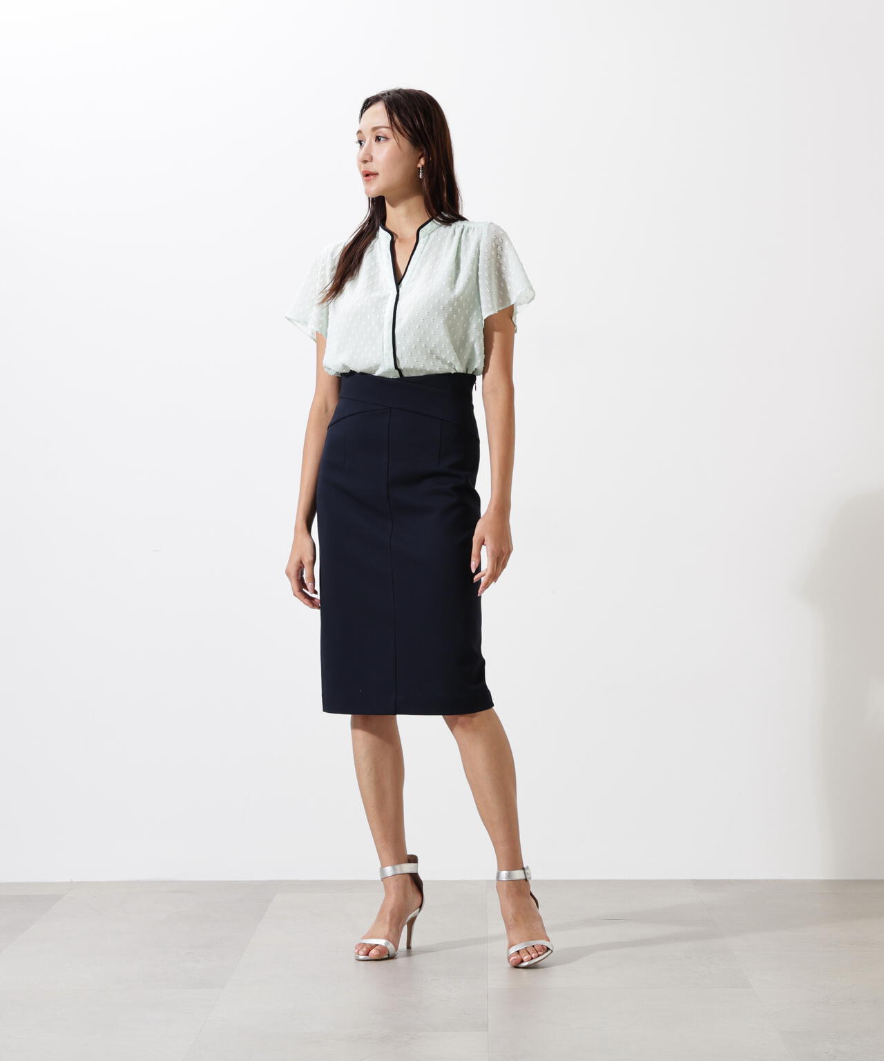 WEB限定/店舗限定］クロスウエストタイトスカート | PINKY&DIANNE  