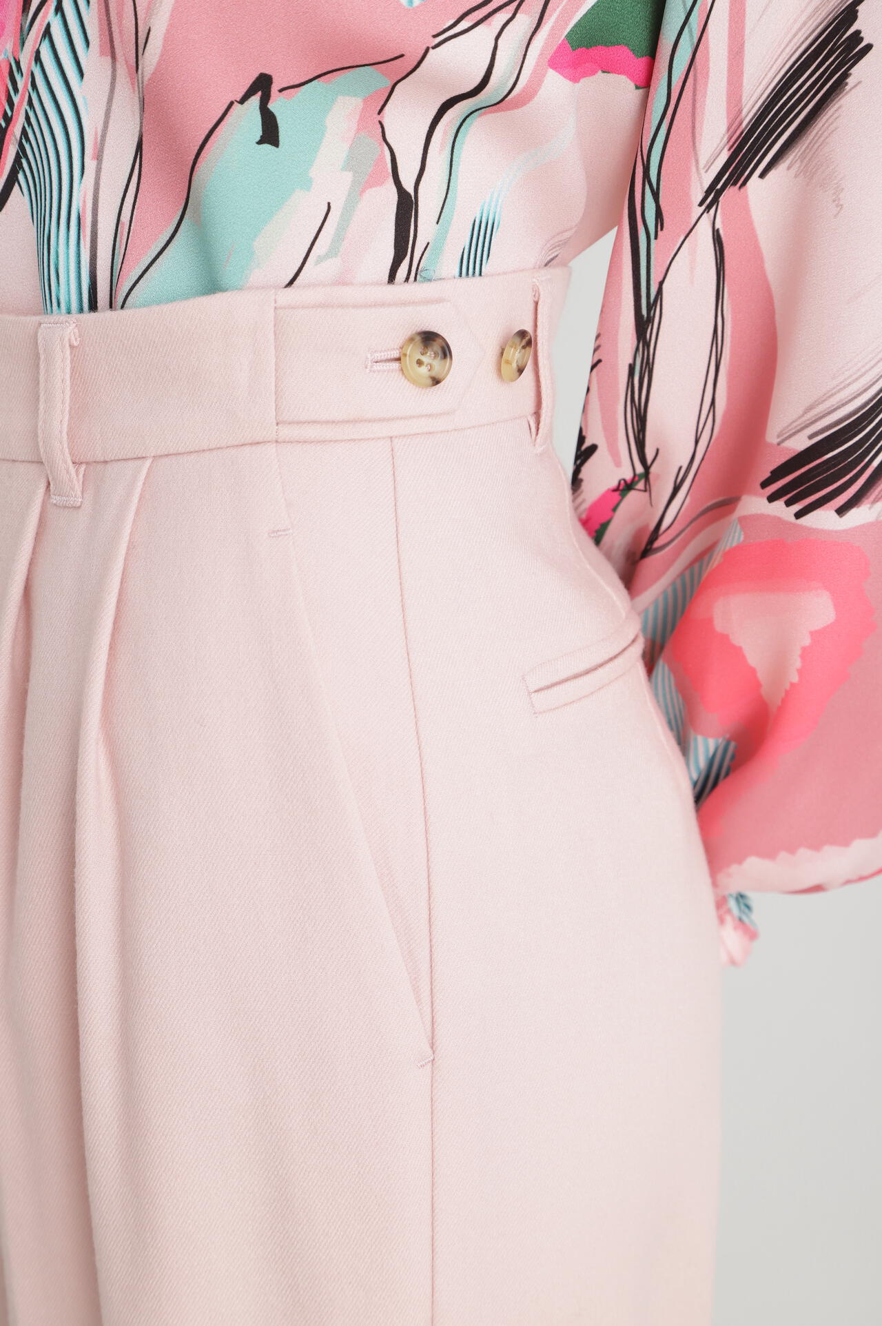 ハイカウントフラノセミワイドパンツ | PINKY&DIANNE（ピンキー