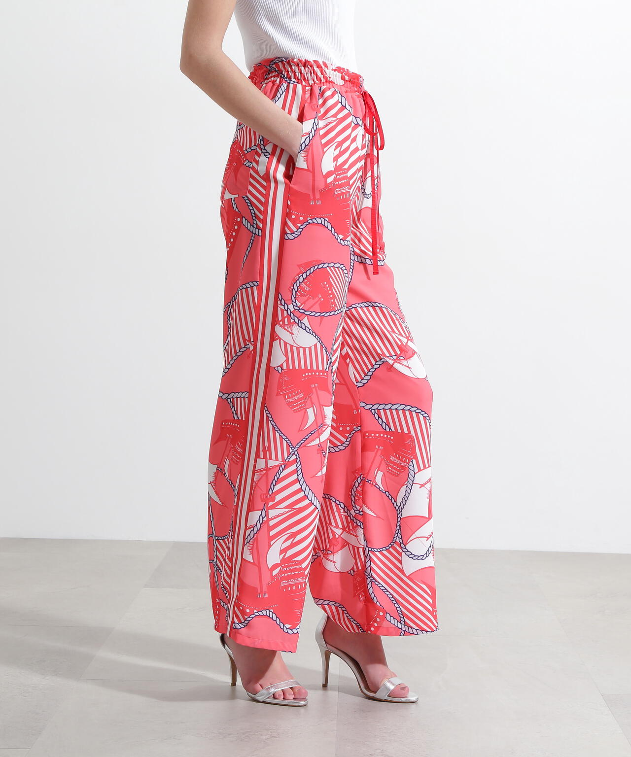 ノーティカルプリントパンツ | PINKY&DIANNE（ピンキー&ダイアン