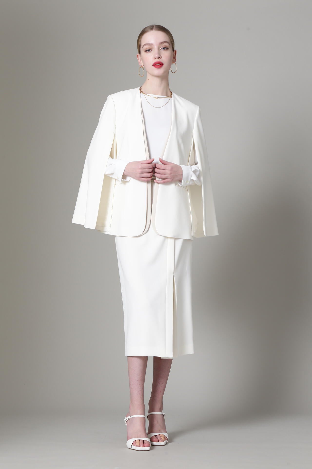 URBAN PRECIOUS] ケープ風ジャケット | PINKY&DIANNE（ピンキー