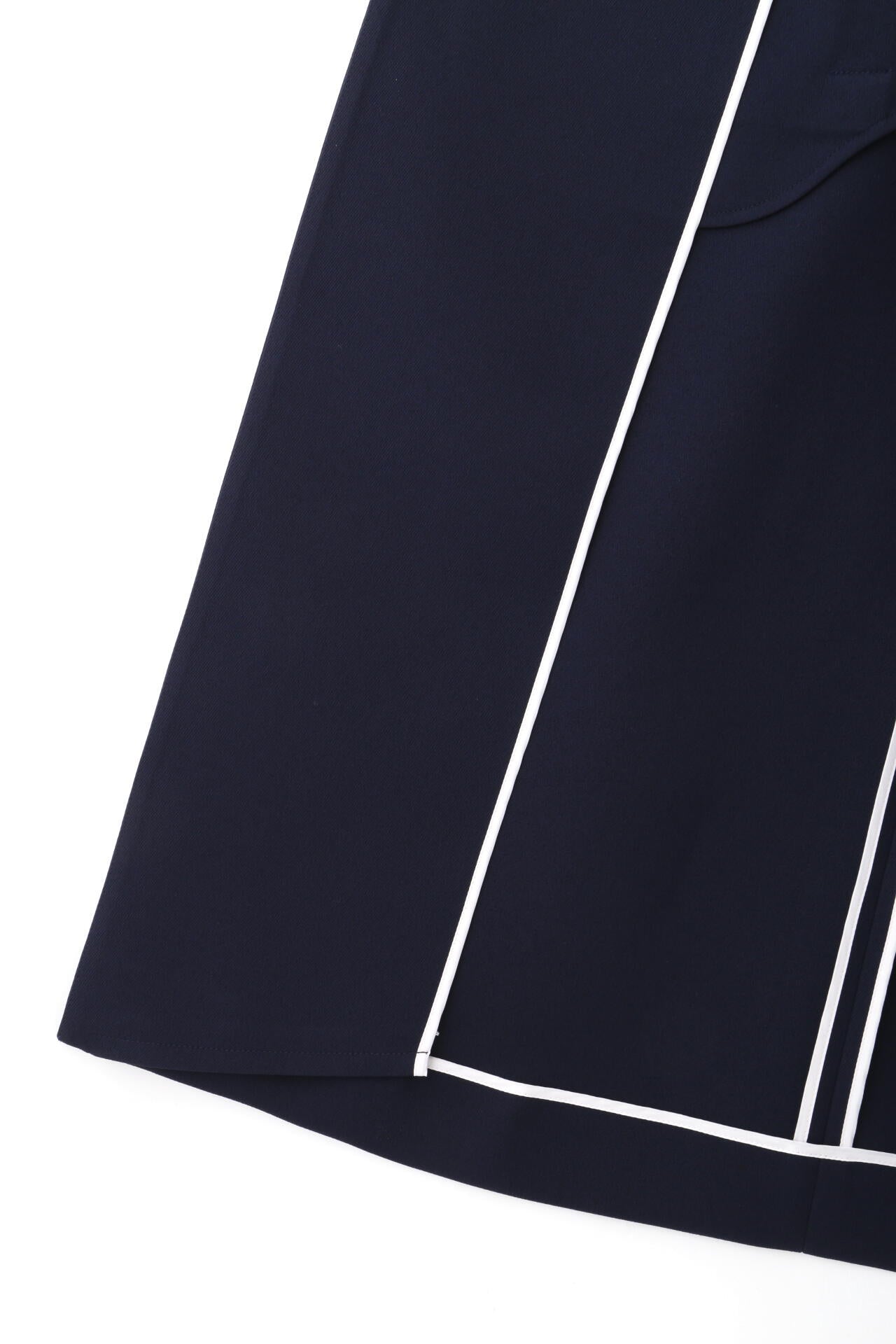 三重織ツイルベルスリーブコート